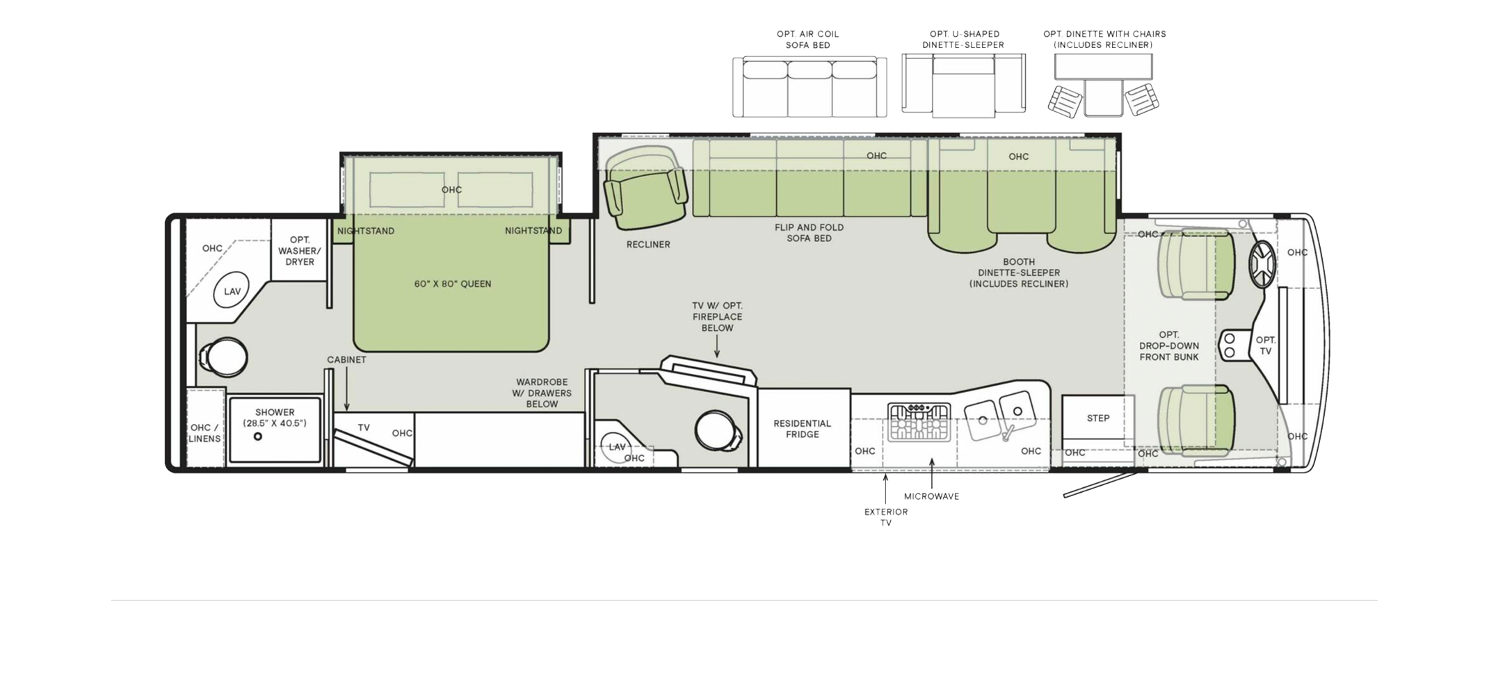 Open Road Floor Plan 36LA