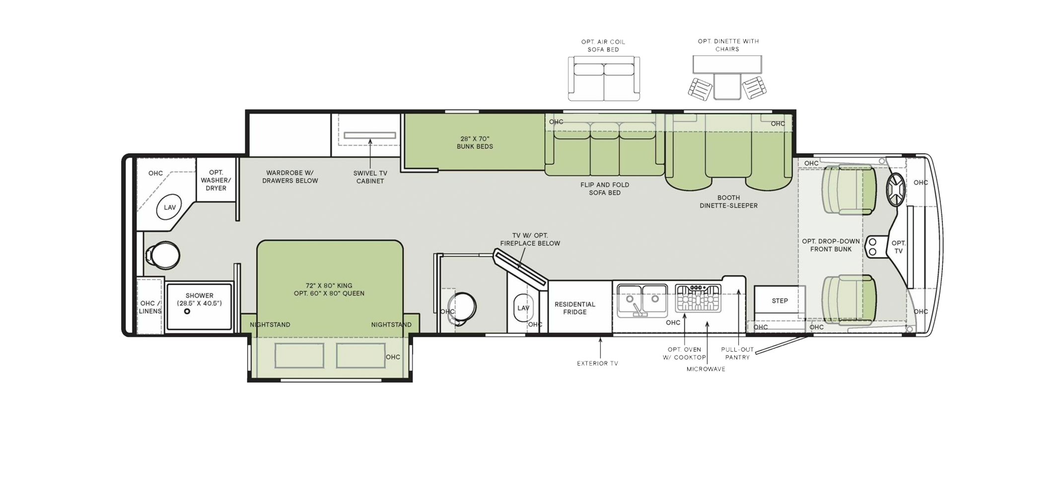 Open Road Floor Plan 36UA