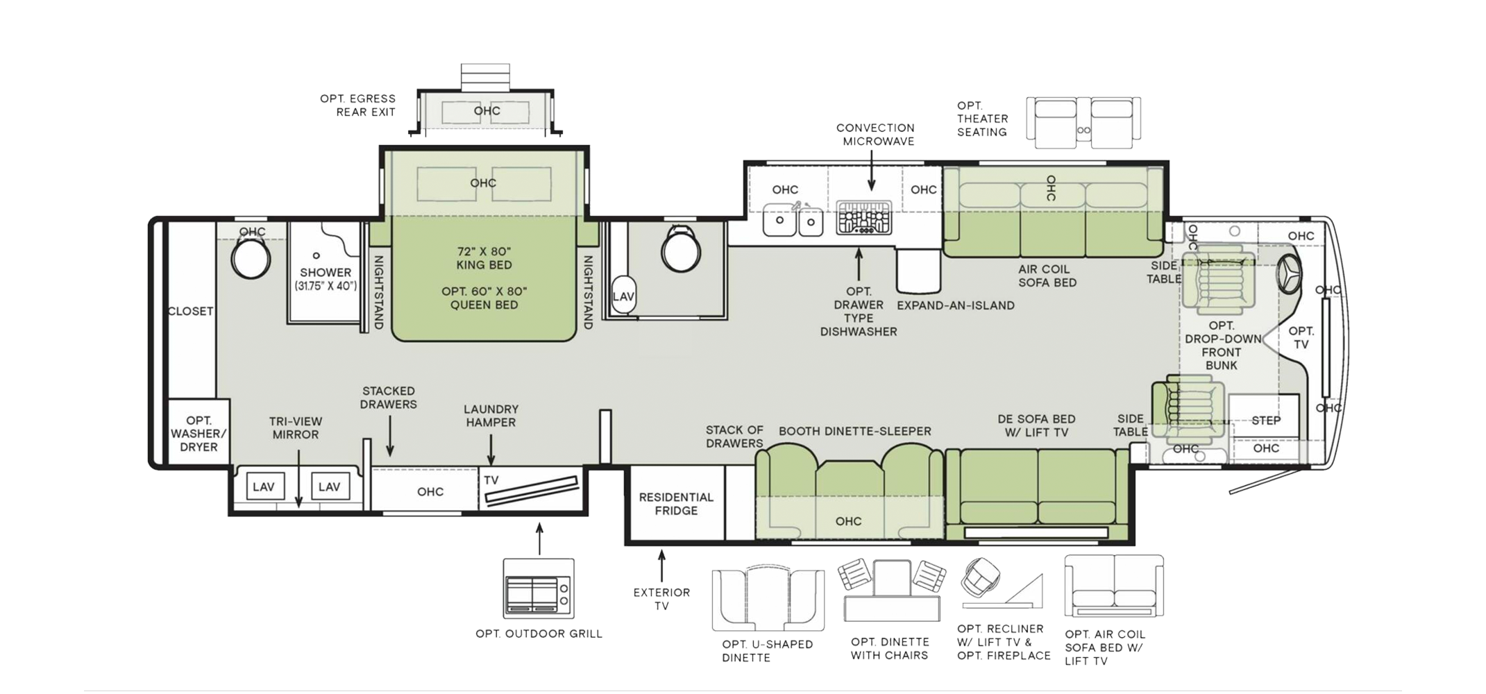 Phaeton Floor Plan 40IH