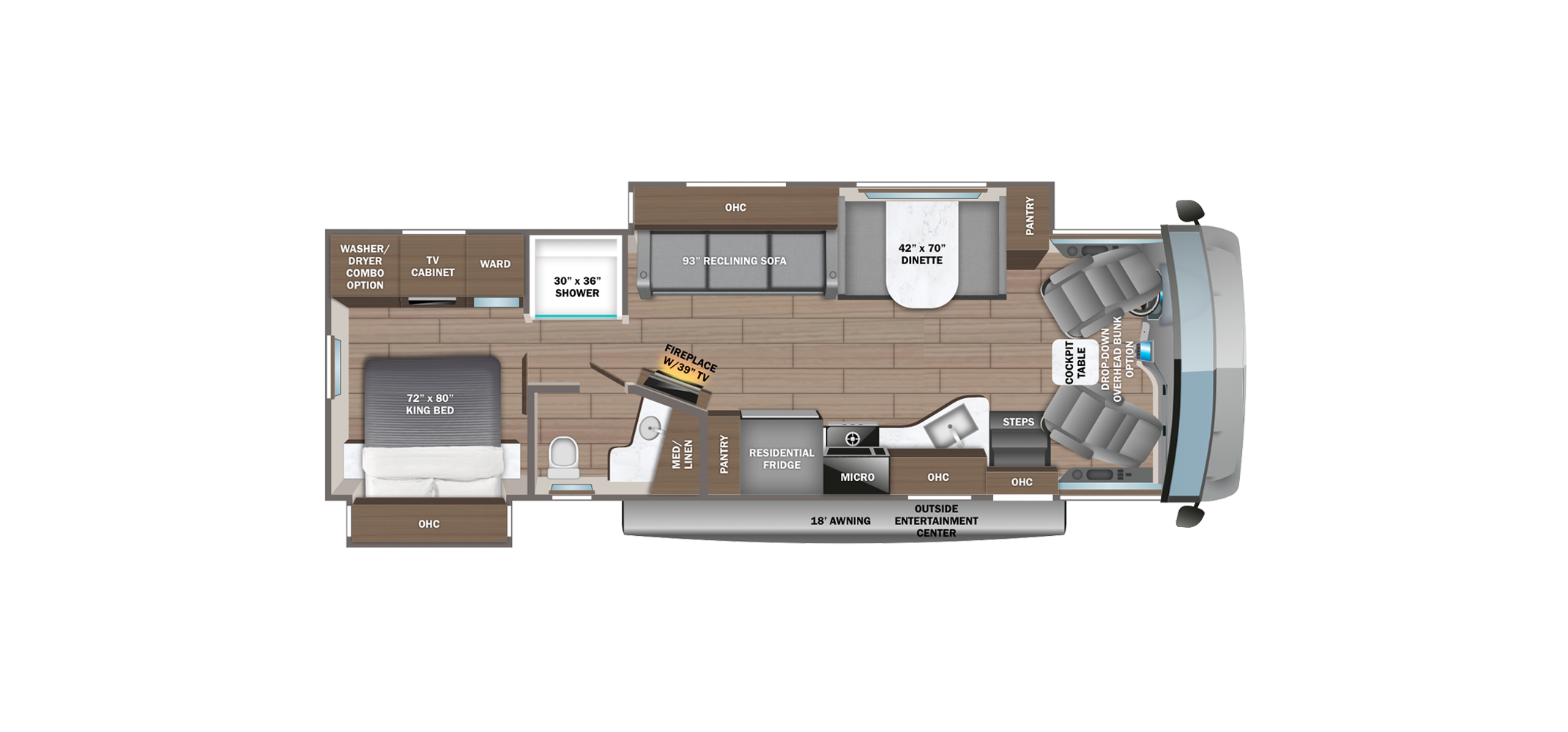 Precept 34B Floor Plan