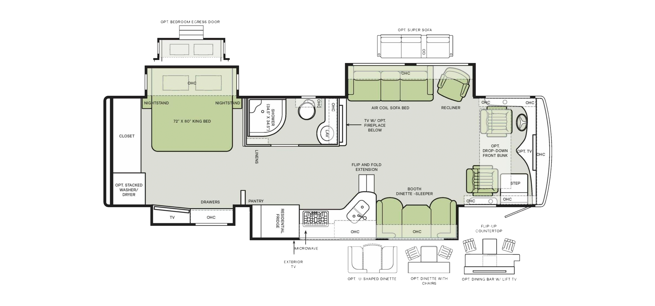 Allegro RED 360 33AA Floor Plan