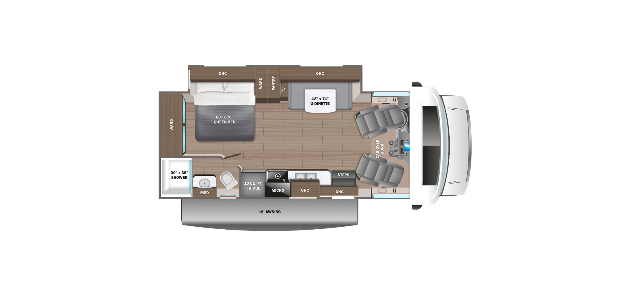 Redhawk 24B Floor Plan