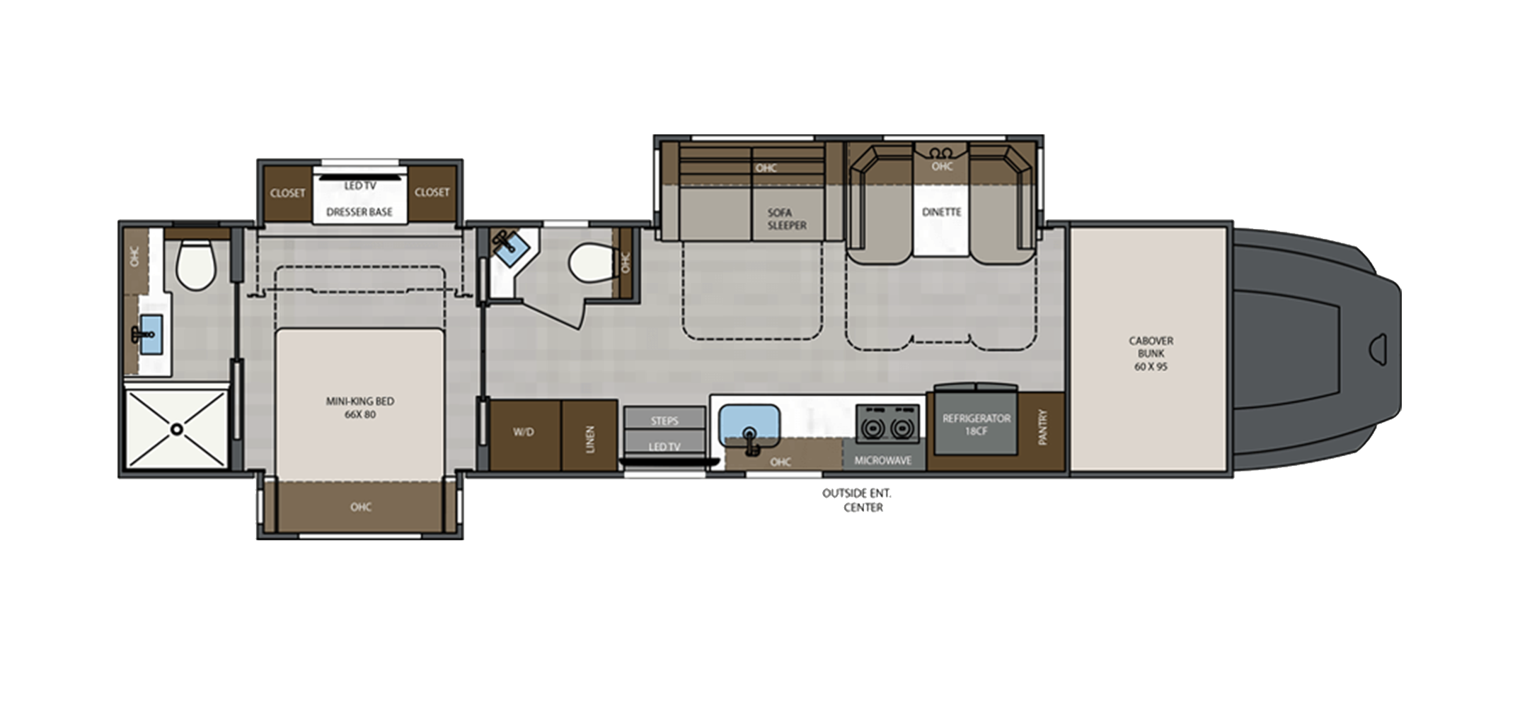 Classic Floor Plan 41CRB