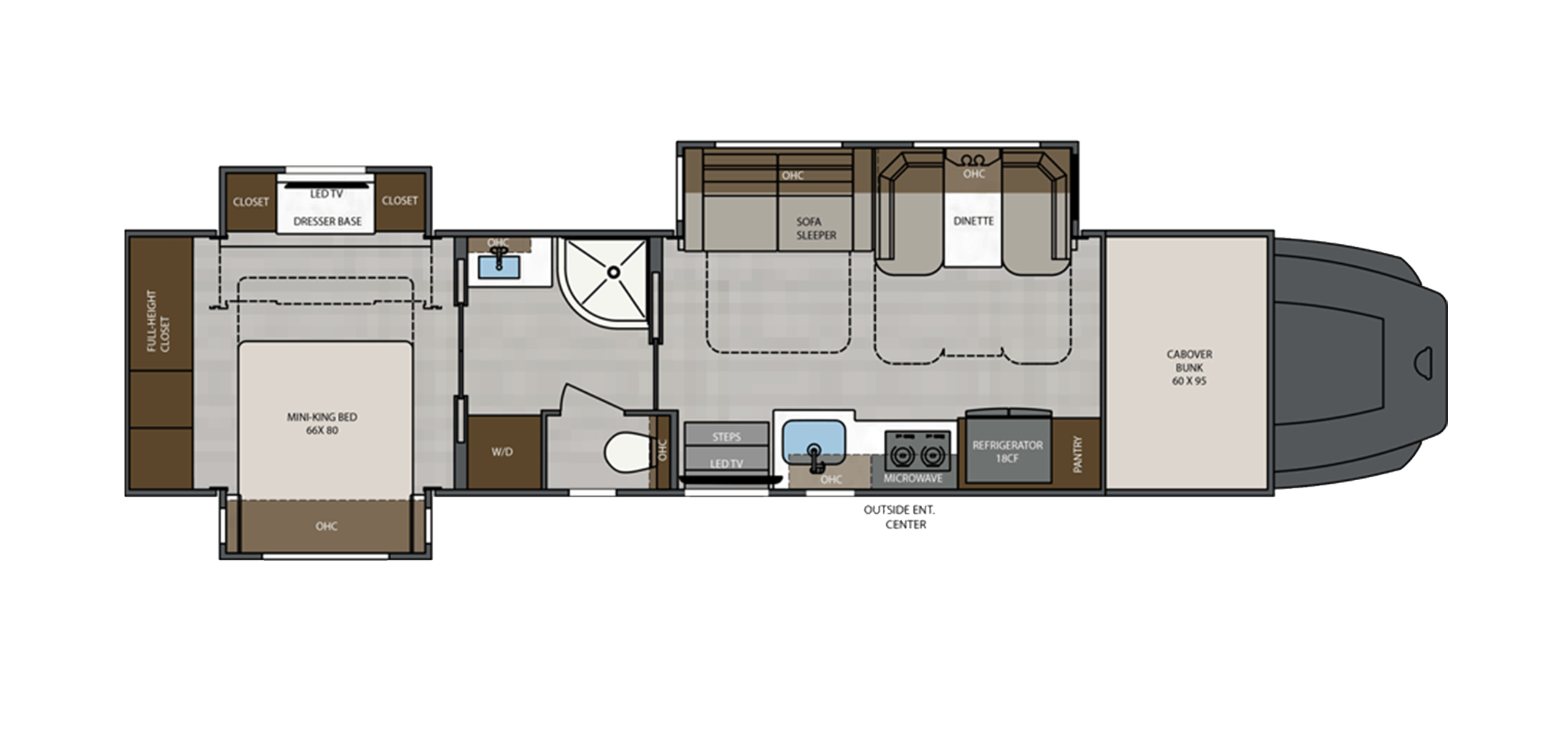 Classic Floor Plan 41CRW