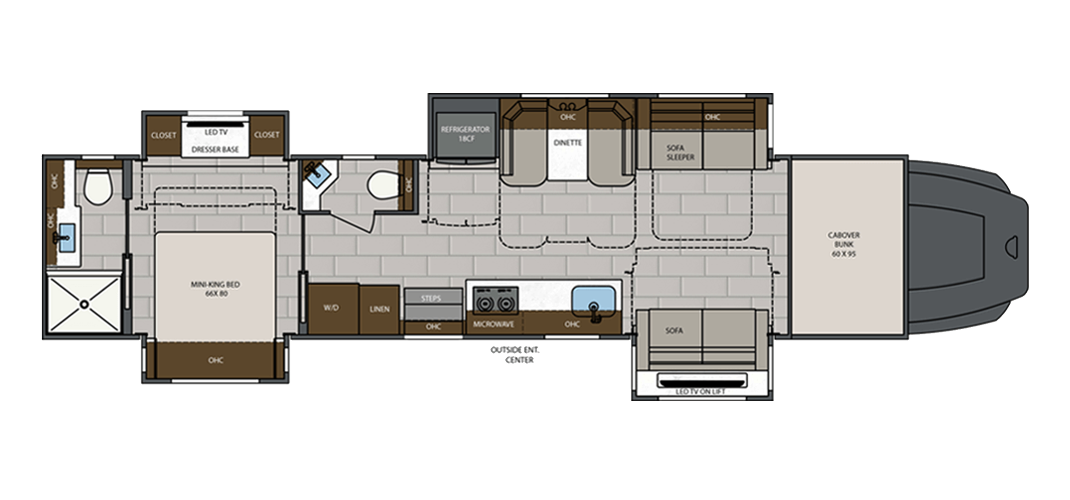 Classic Floor Plan 45CME