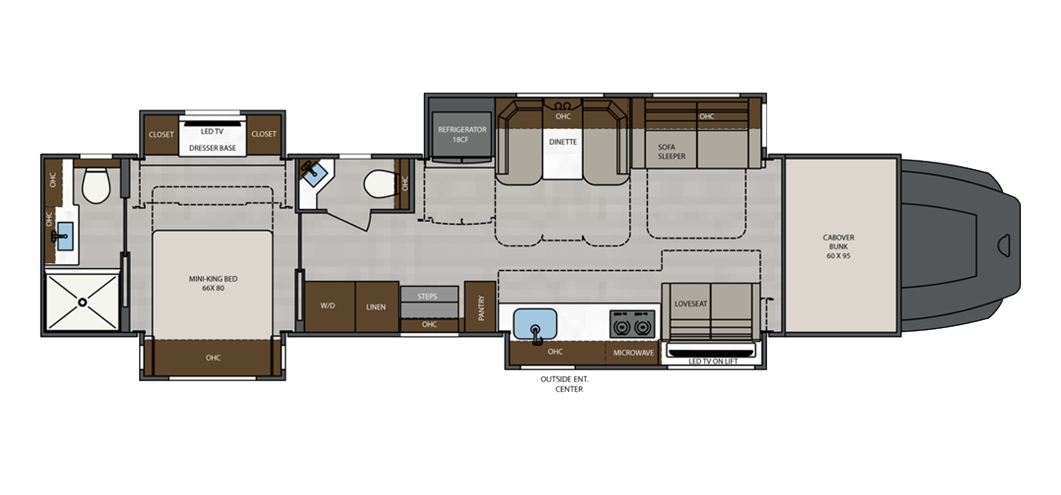 Classic Floor Plan 45CMR