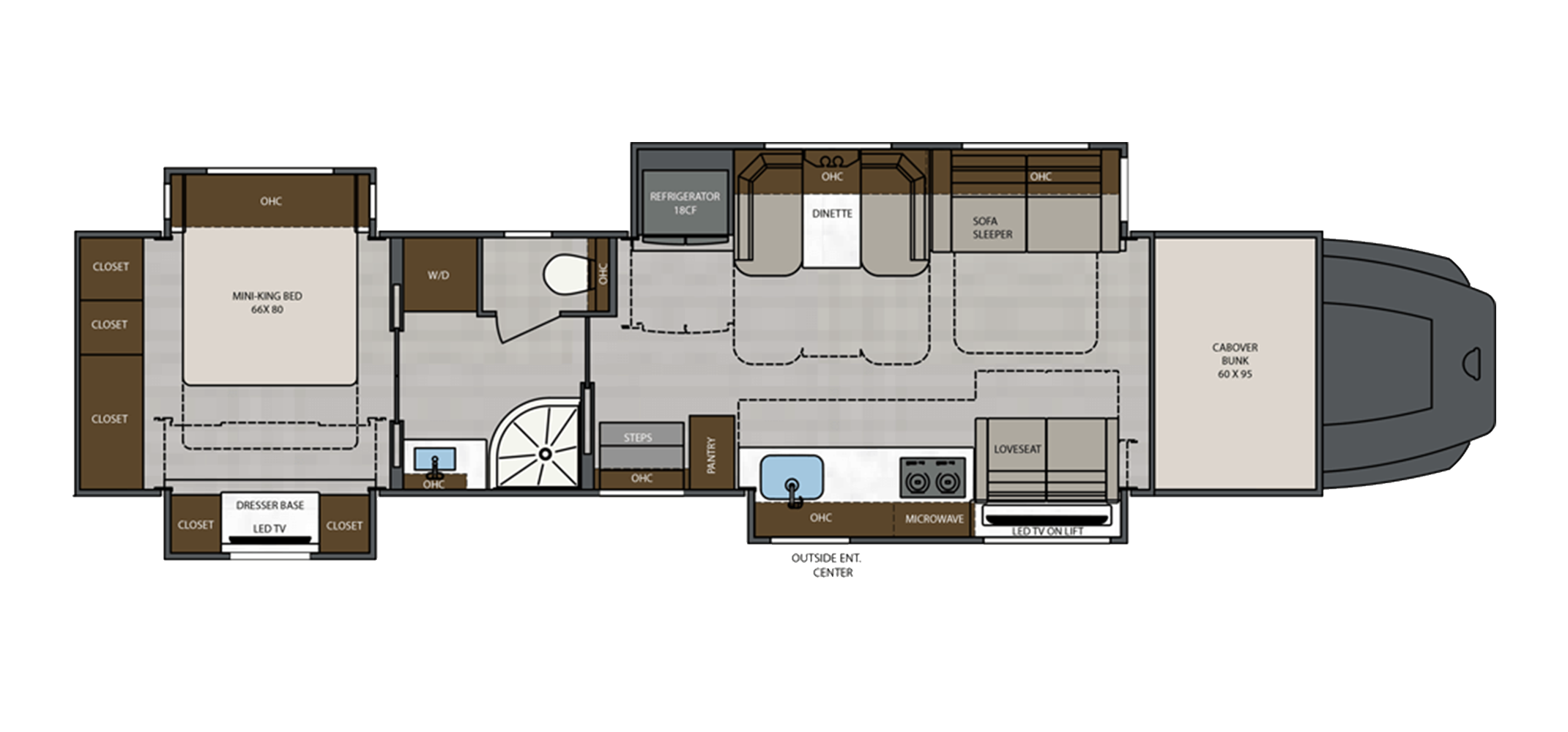 Classic Floor Plan 45CRS