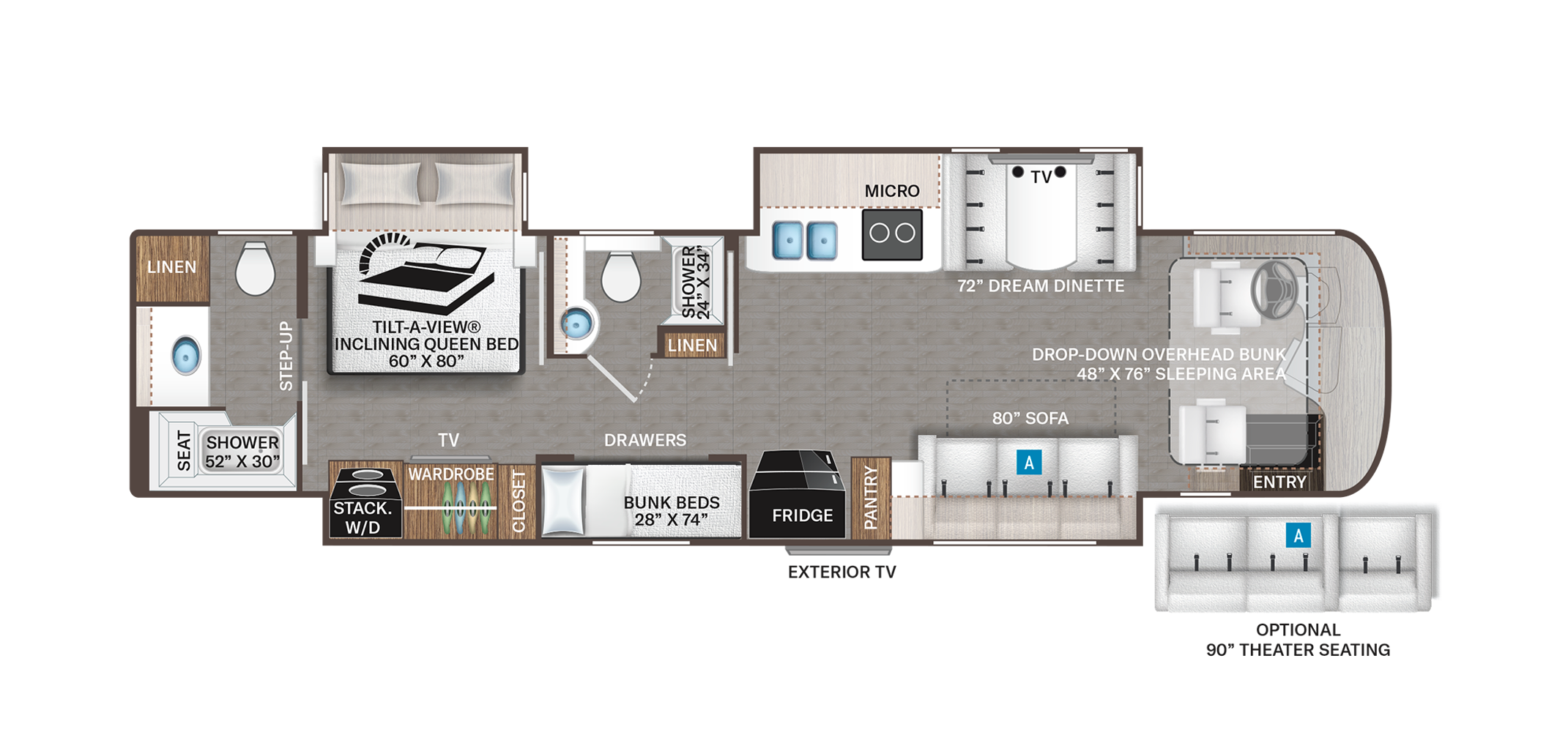 Riviera Floor Plan 39BH