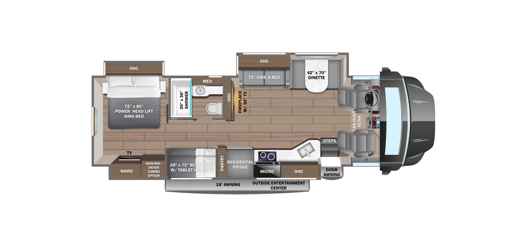 Seneca 37L Floor Plan