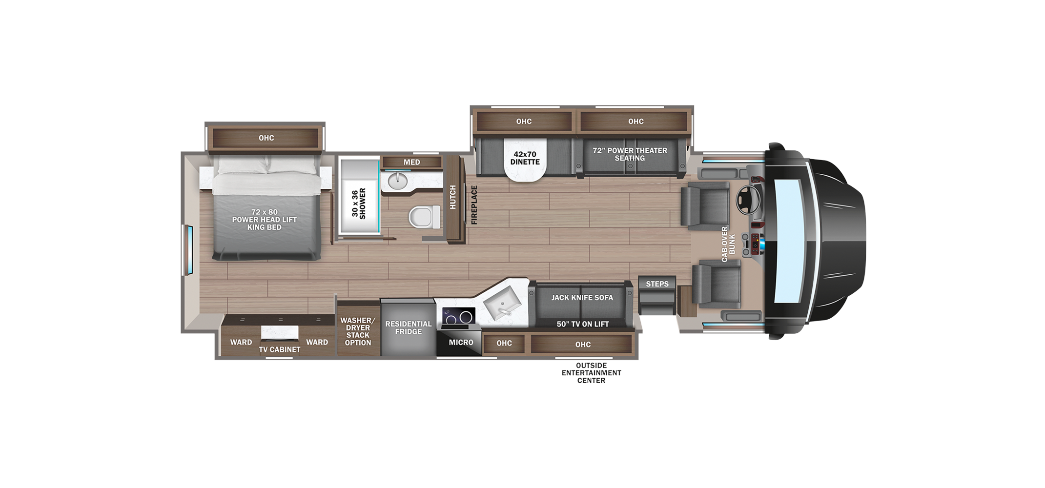 Seneca Prestige 37M Floor Plan