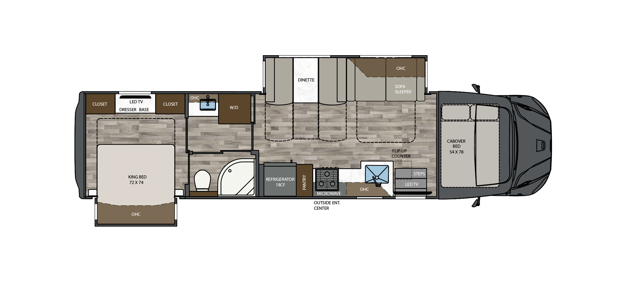 Valencia 36SB Floor Plan