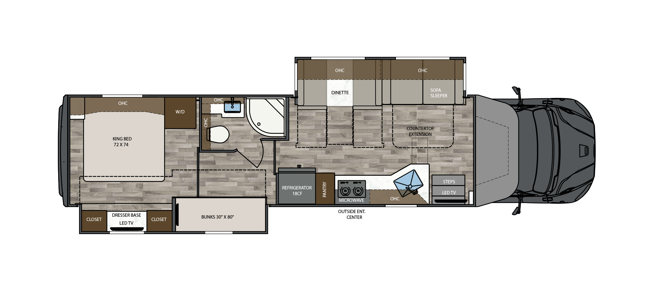 Verona Floor Plan 40VBH