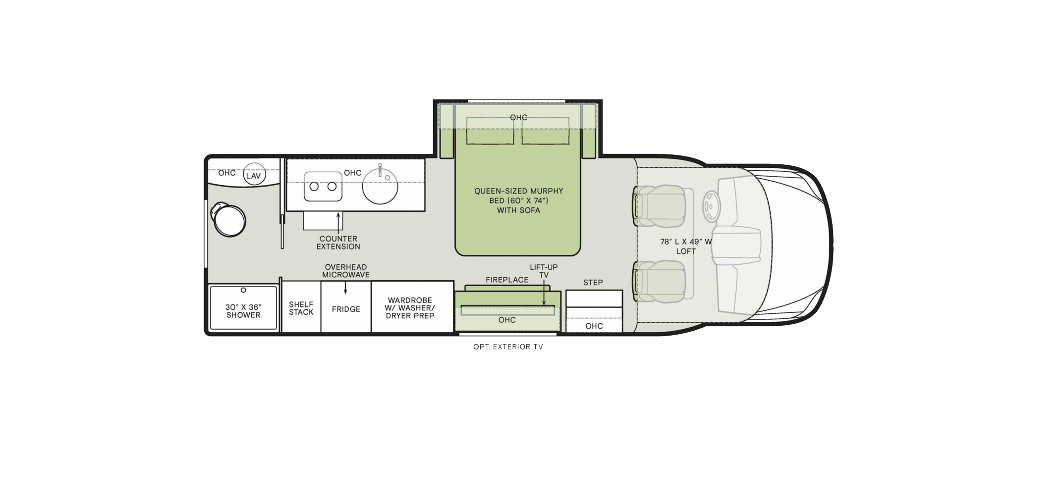 Wayfarer Floor Plan 25JW