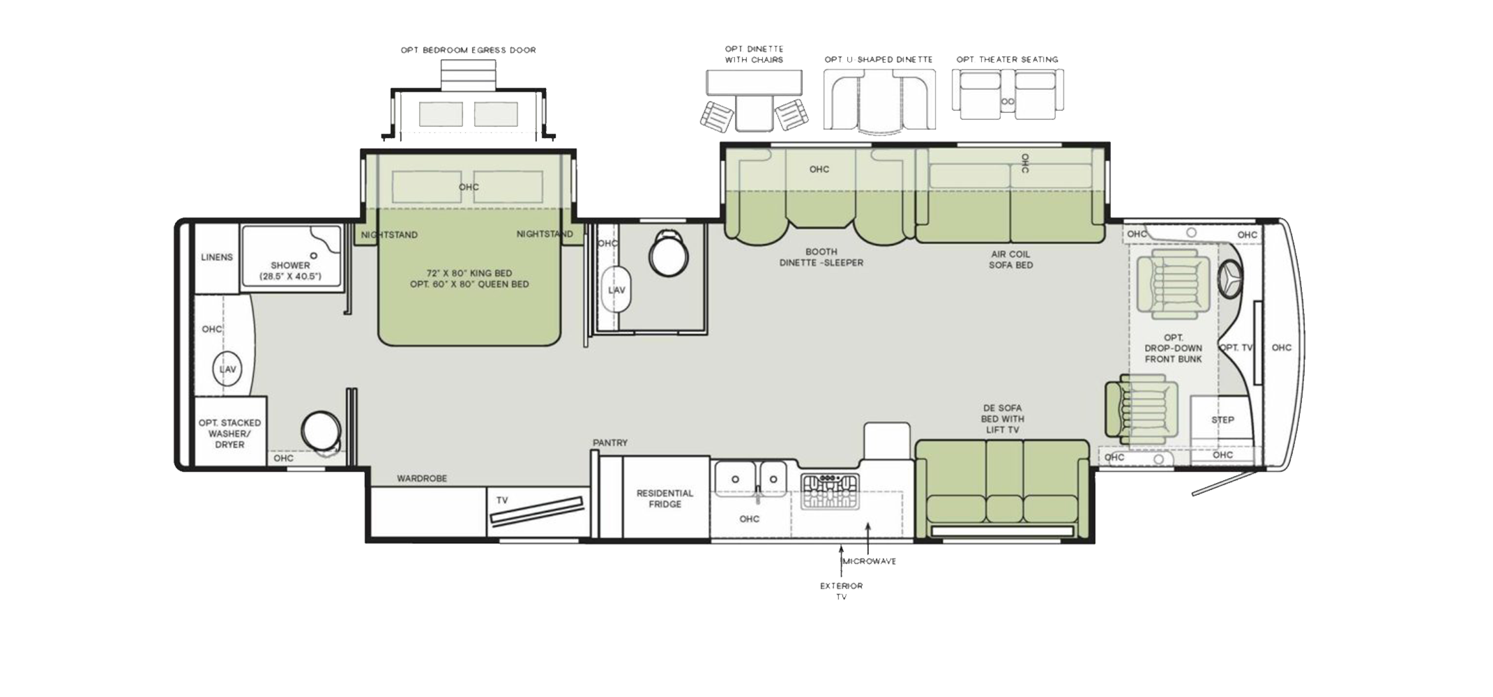 Allegro RED 37BA Floor Plan
