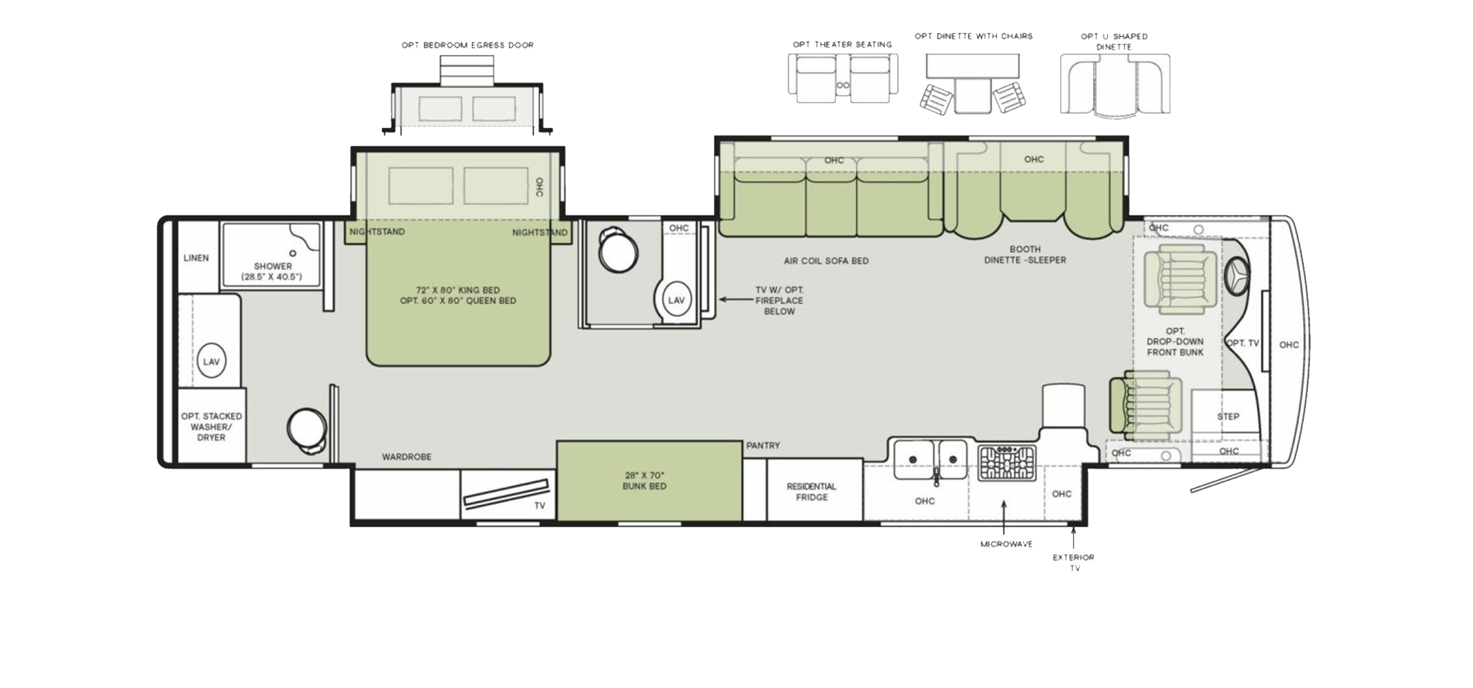 Allegro RED 38KA Floor Plan