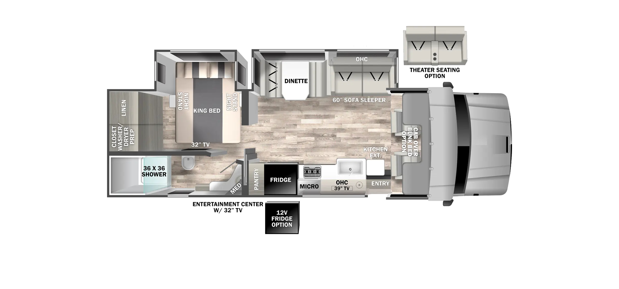 Europa Floor Plan 31SS