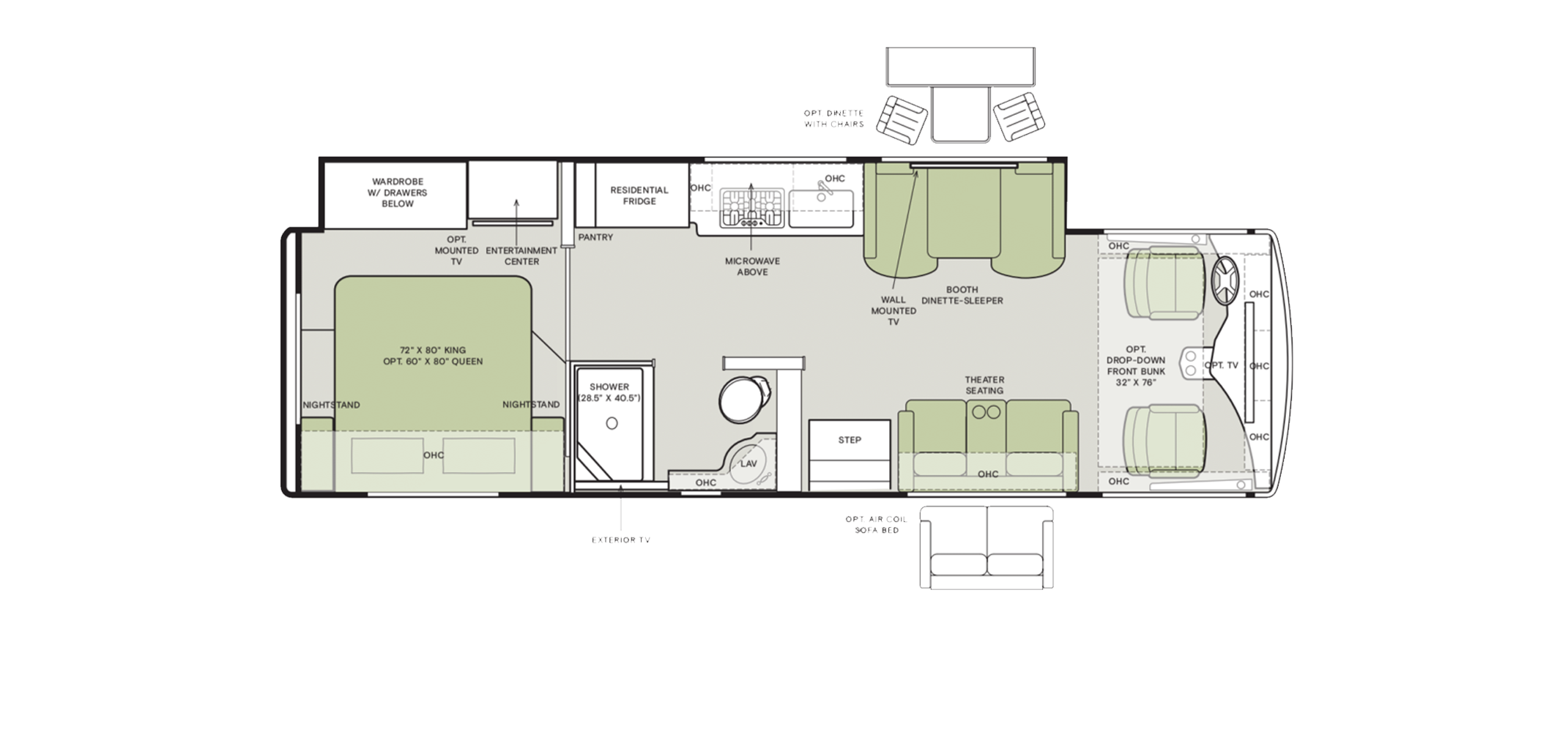 Open Road Floor Plan 29NA