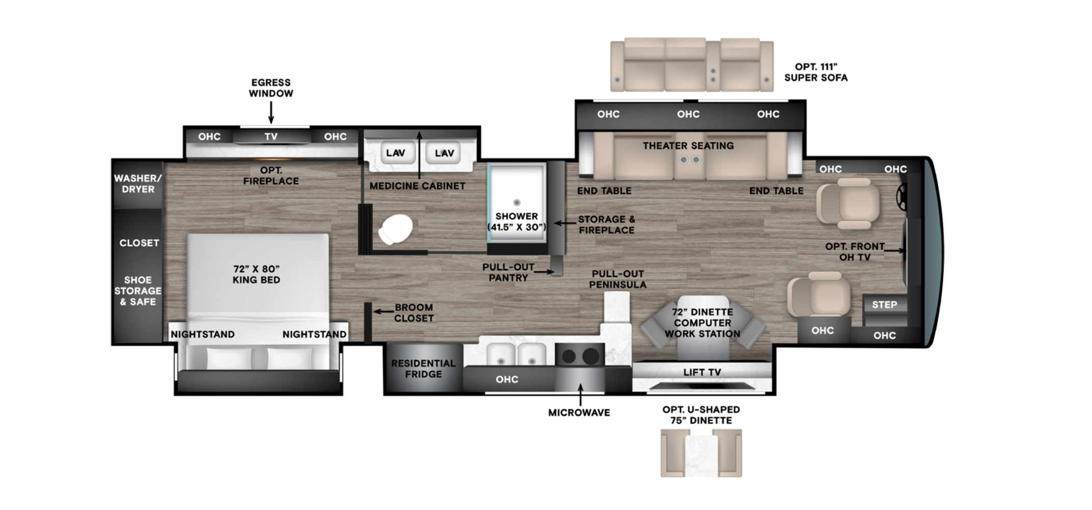 Floor Plans 27 bus 36AP