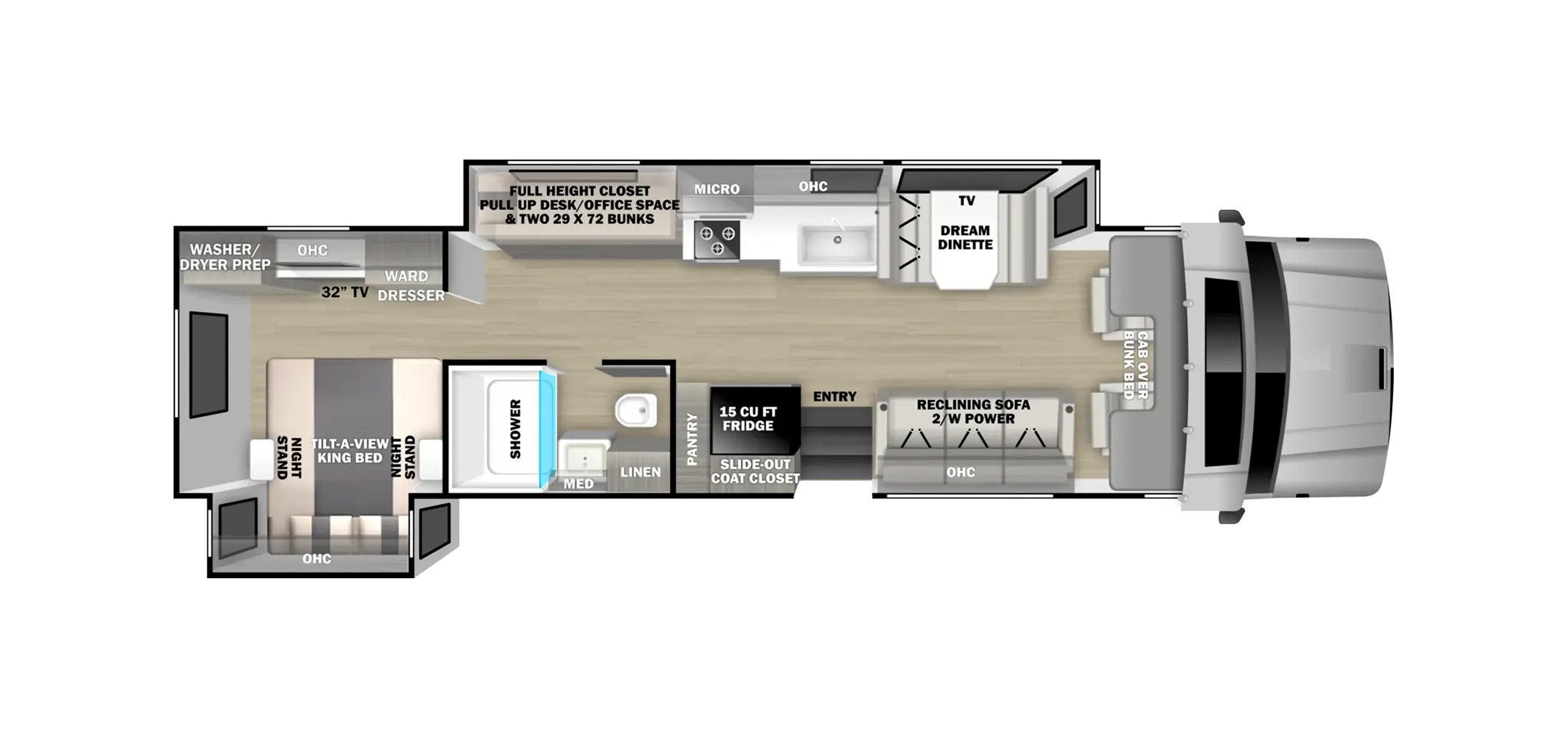 Floor Plan 2027 Europa S 36B