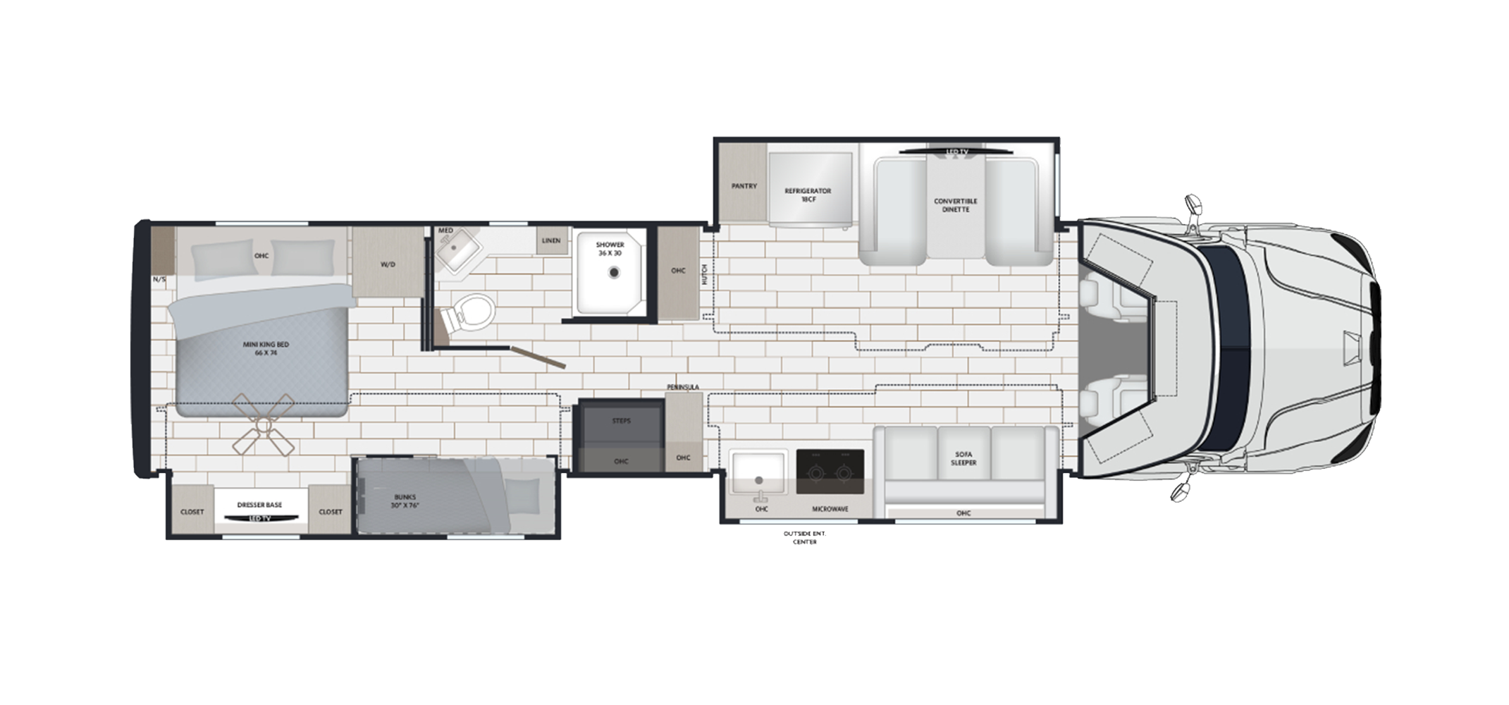 Floor Plans 27 explorer 40ebh