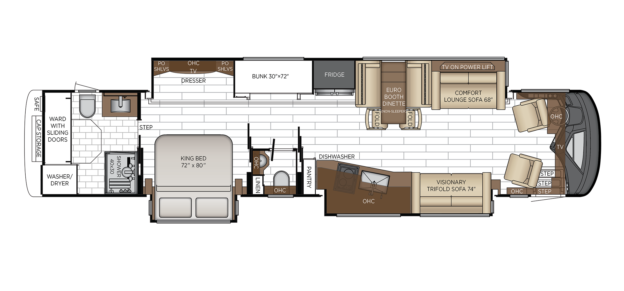 Floor Plans 27 king aire 4540