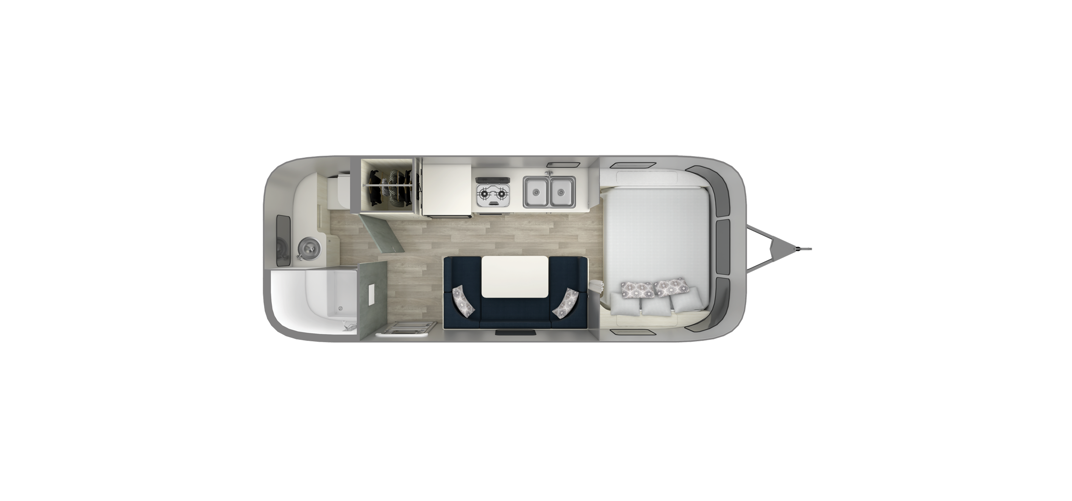 Bambi 22FB Floor Plan