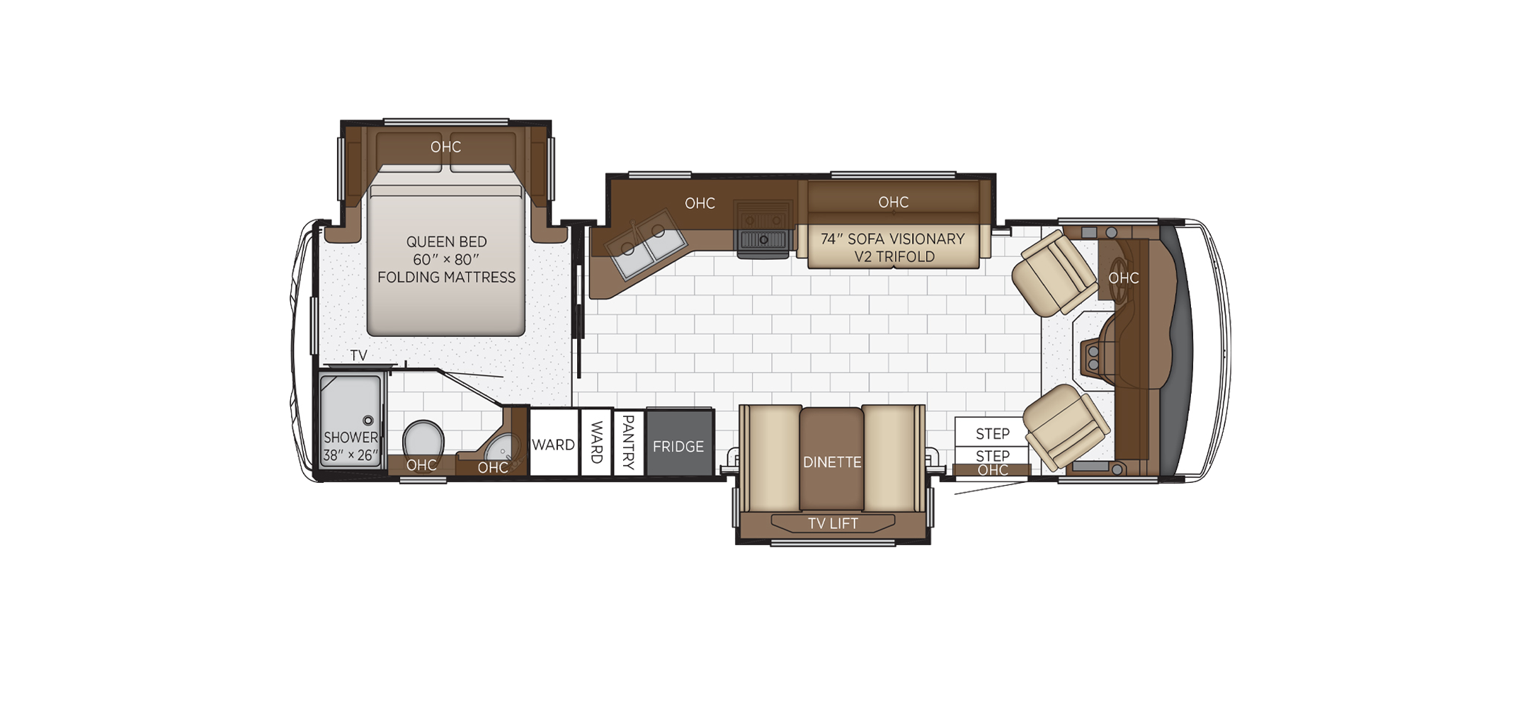 Bay Star Sport 2905 Floor Plan