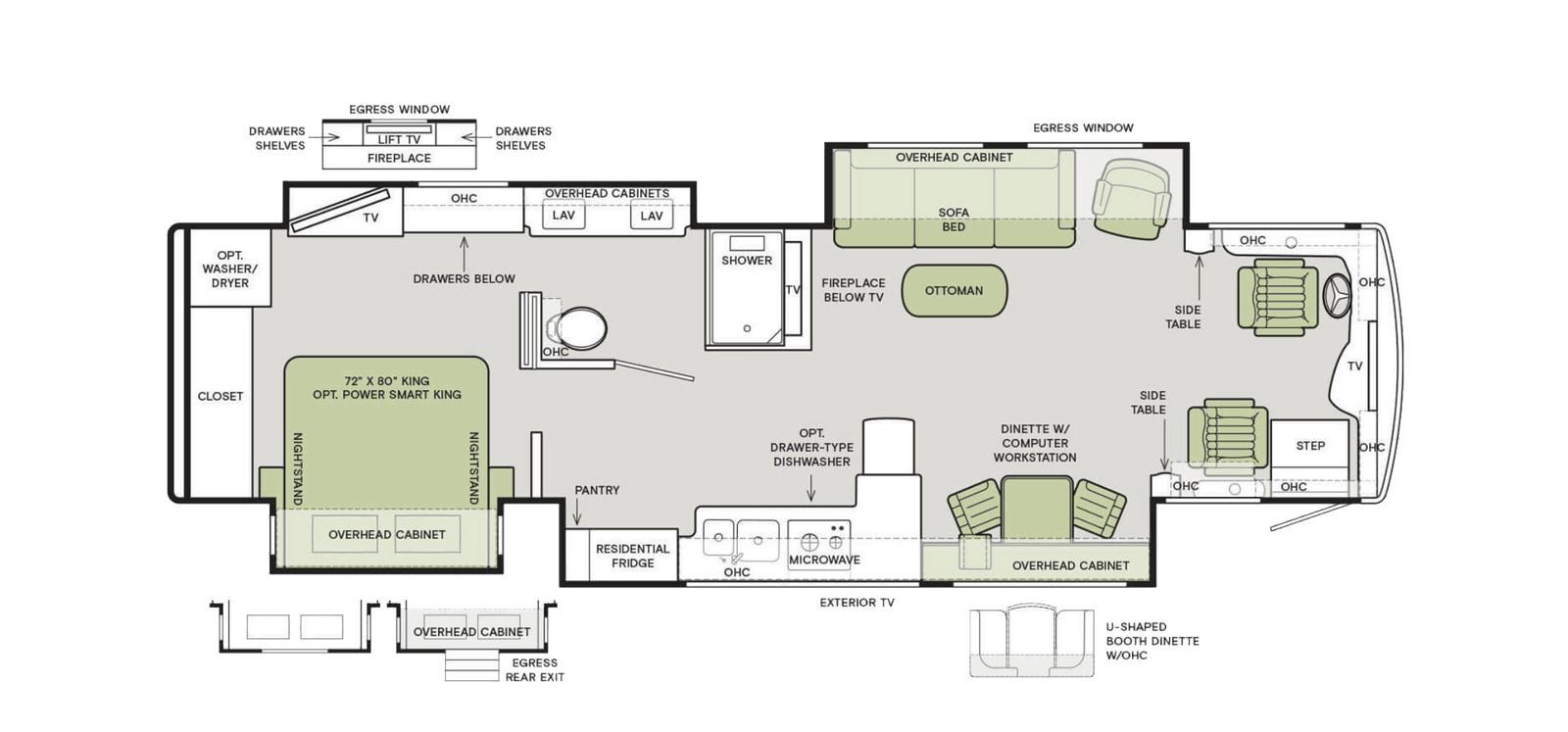 2021 Tiffin Allegro Bus North Trail RV Center