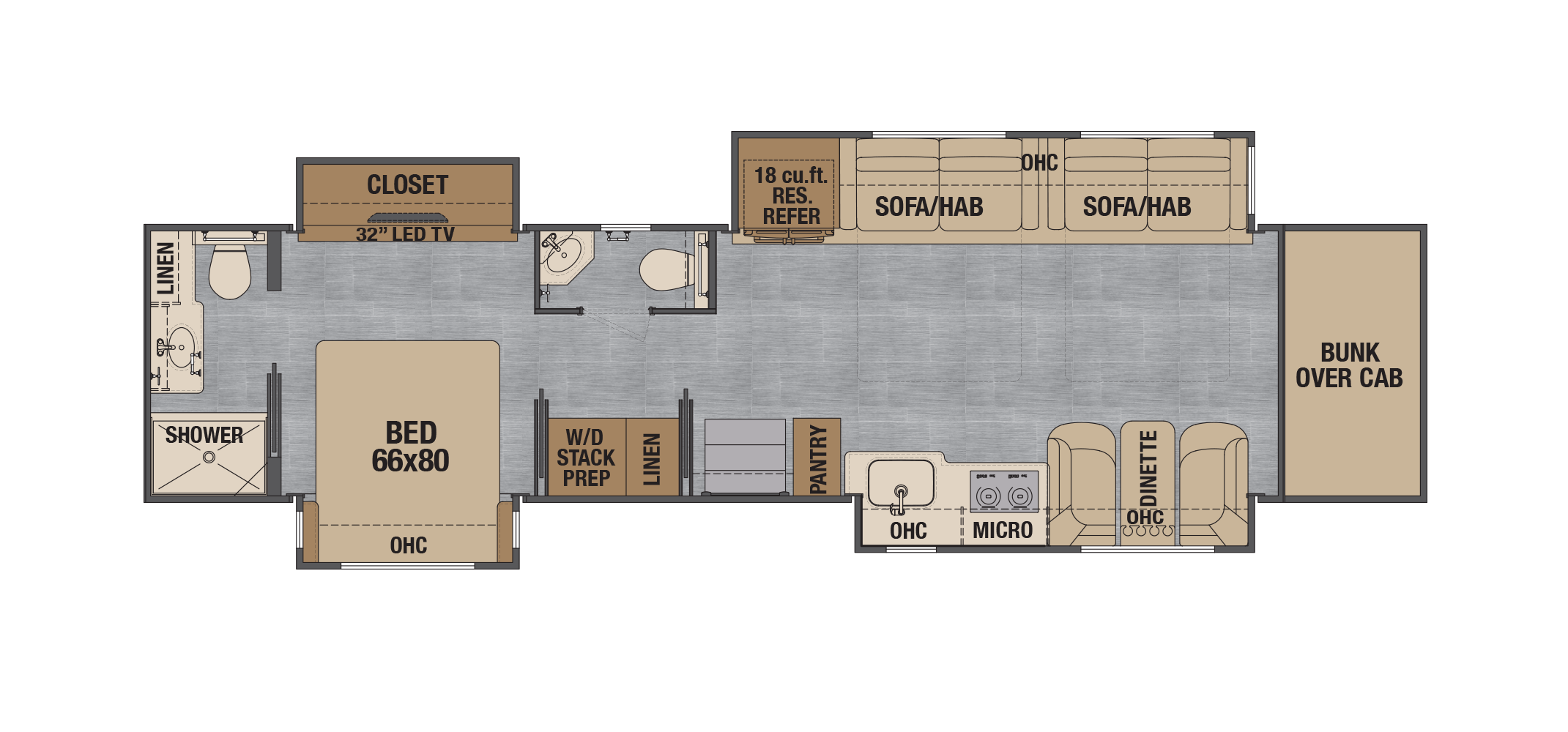 Classic 45CMR Floor Plan