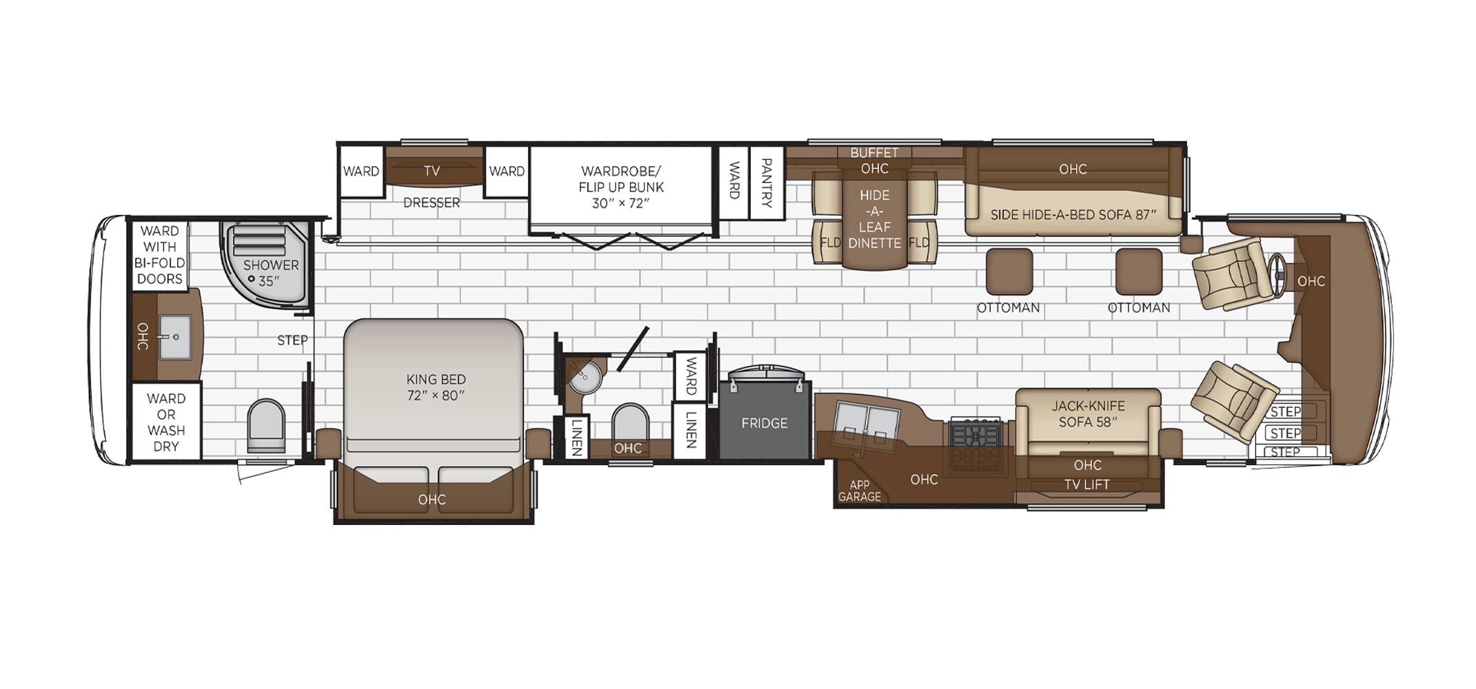 Dutch Star 4326 Floor Plan