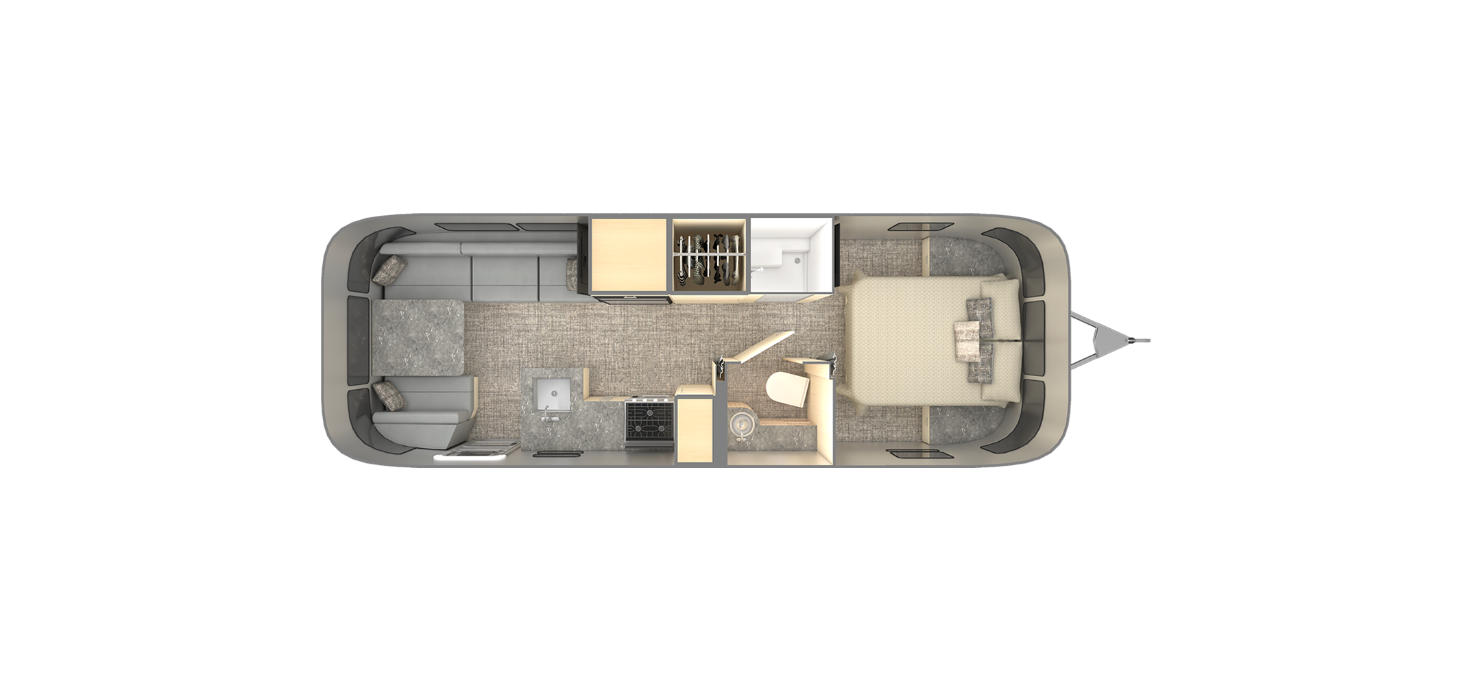 Flying Cloud 27FB Floor Plan