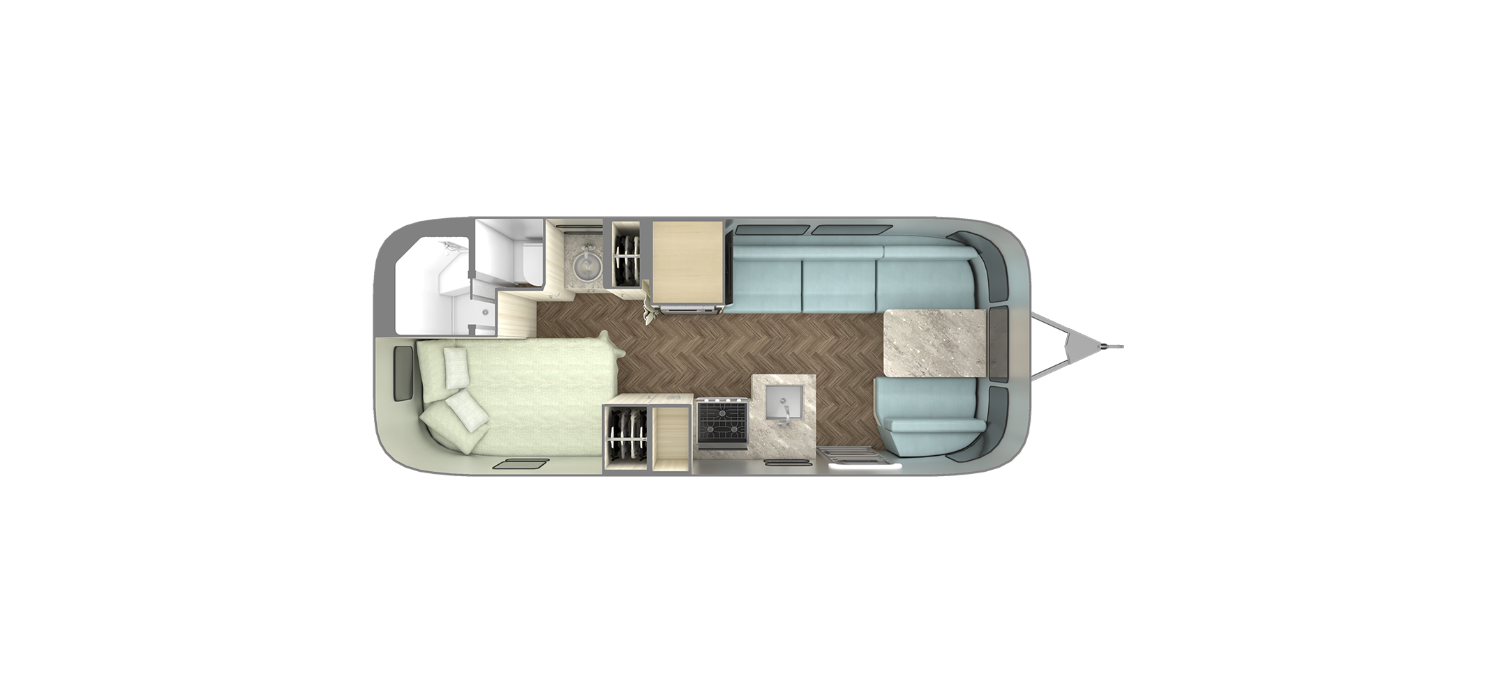 International 23CB Floor Plan