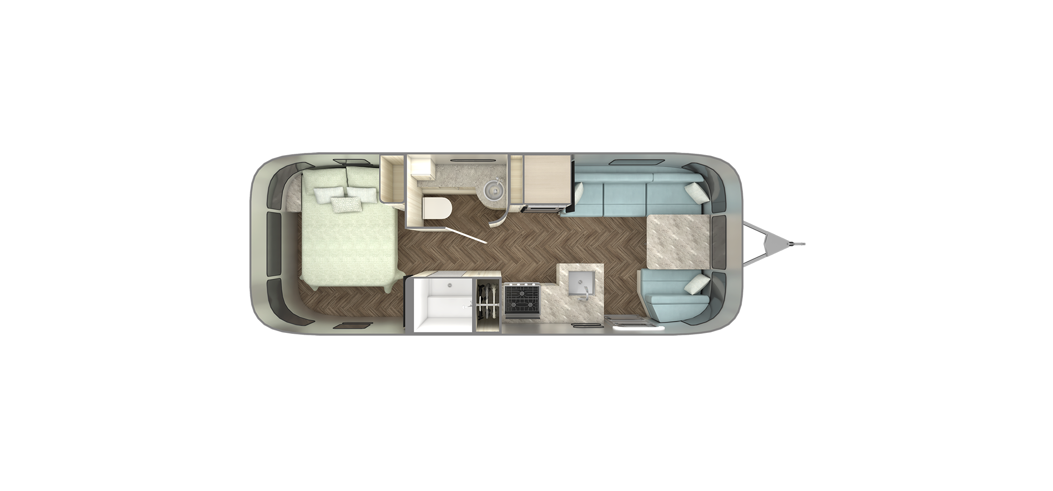 International 25RB Floor Plan