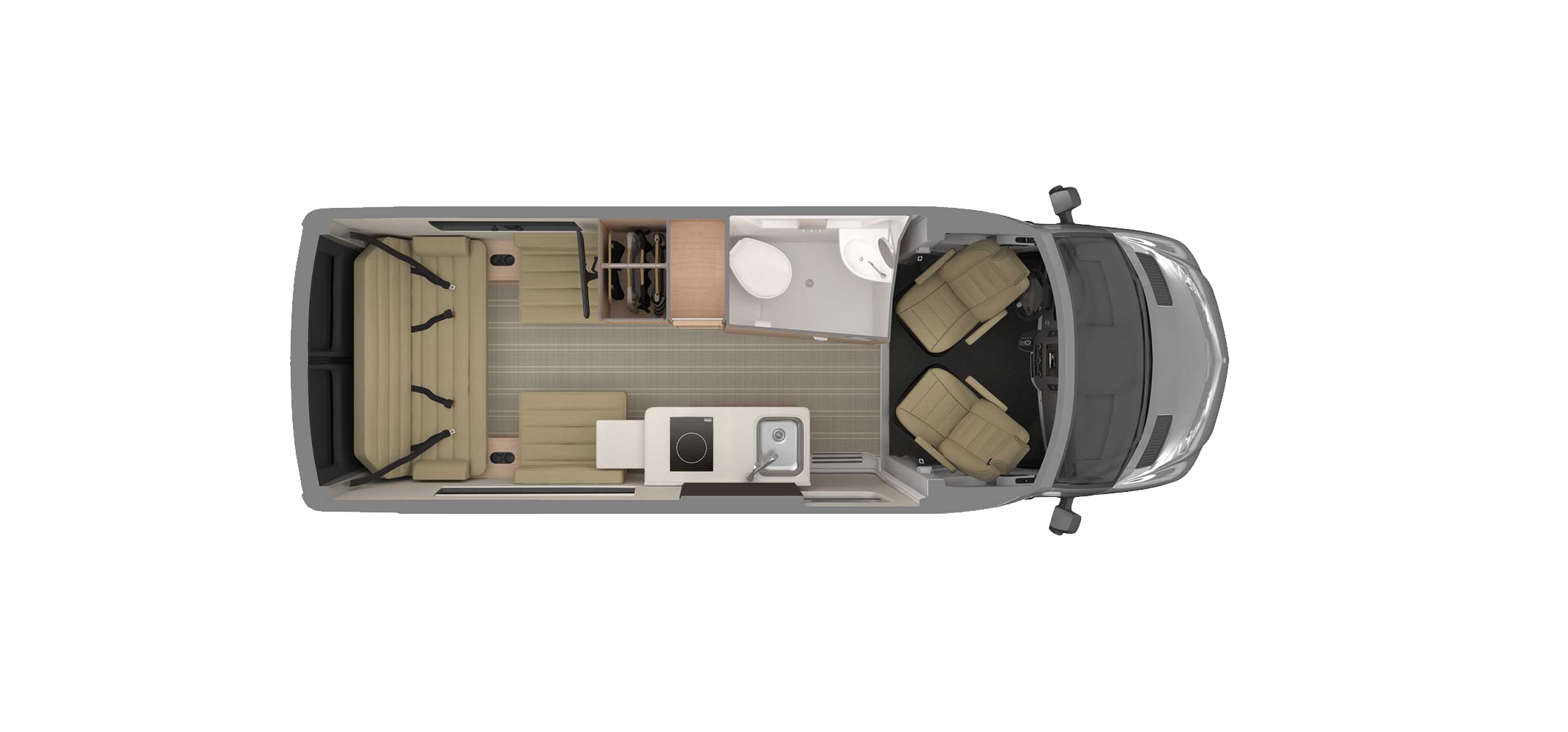 Airstream Interstate 19GT Tommy Bahama Floor Plan