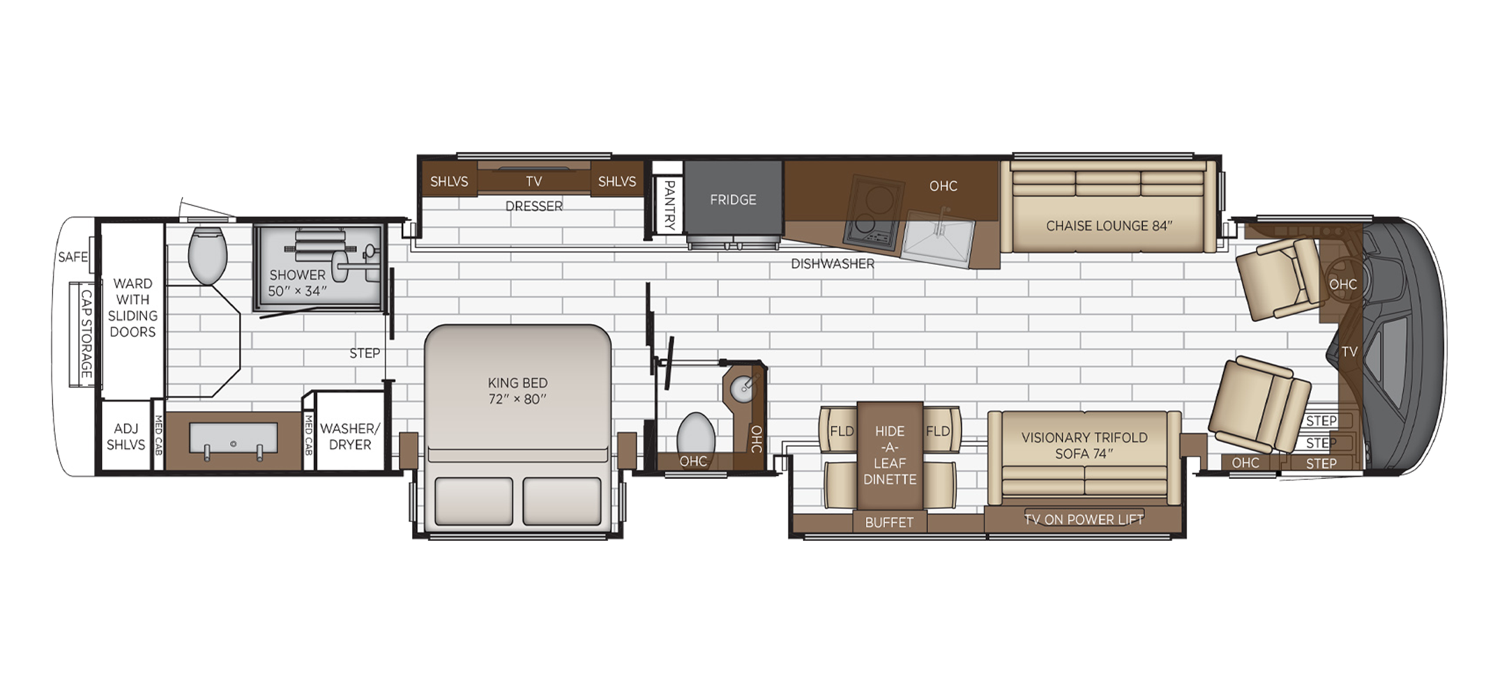 King Aire 4533 Floor Plan