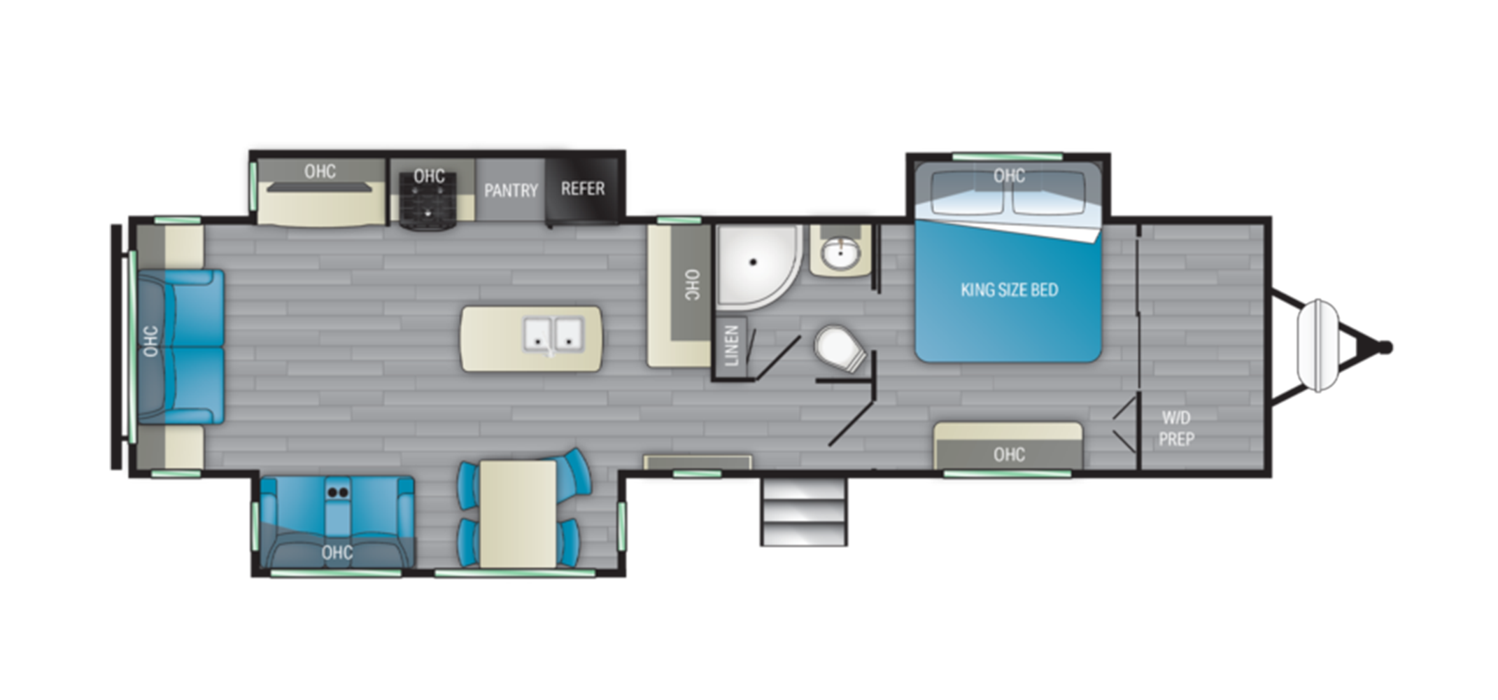 North Trail 33RETS Floor Plan