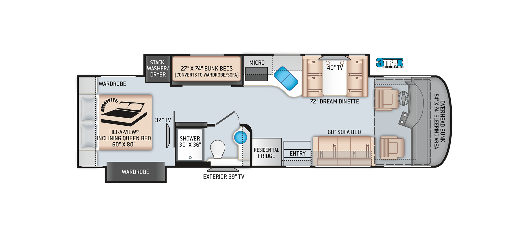 2021 Thor Palazzo North Trail Rv Center