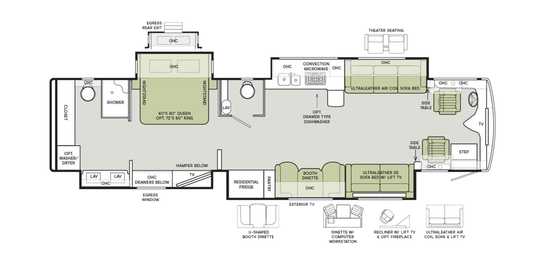 Phaeton 40 IH Floor Plan