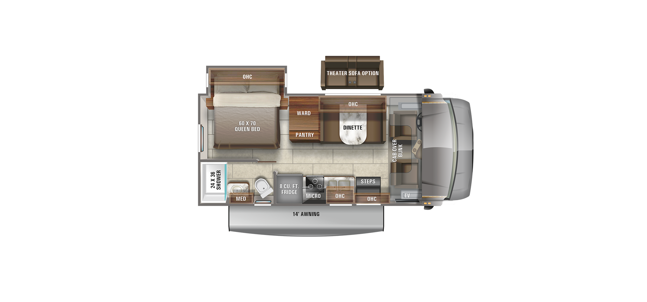 Redhawk 22J Floor Plan