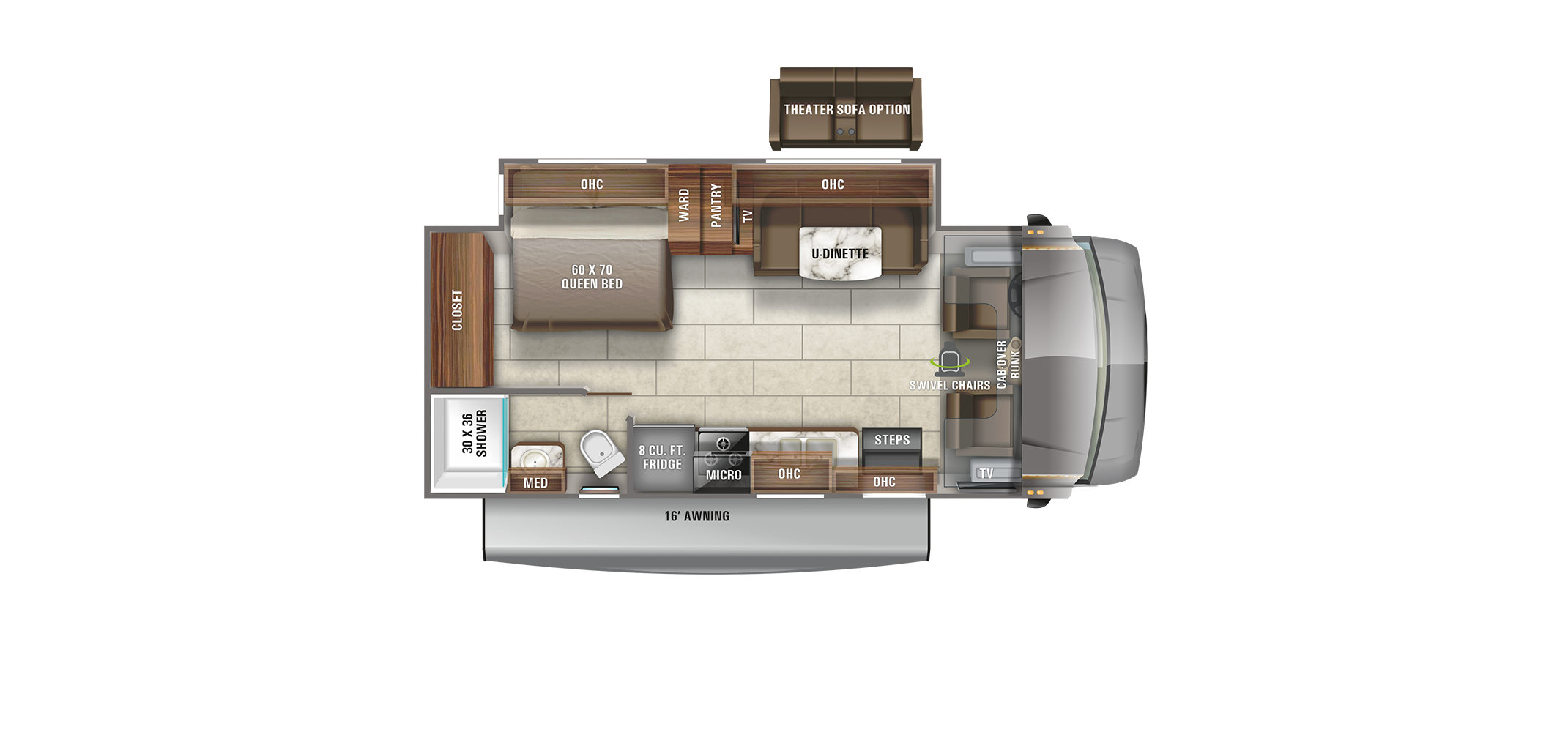 Redhawk 24B Floor Plan