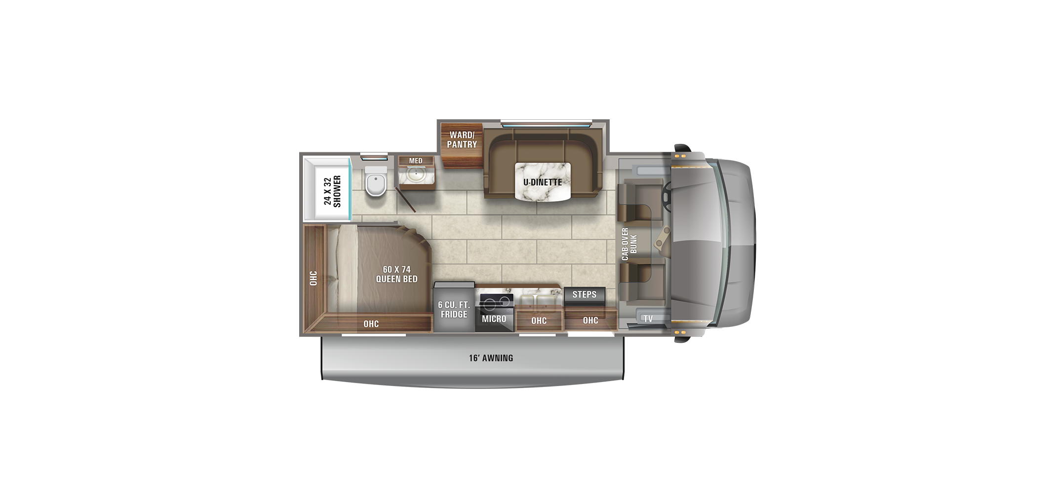 Redhawk SE 22A Floor Plan