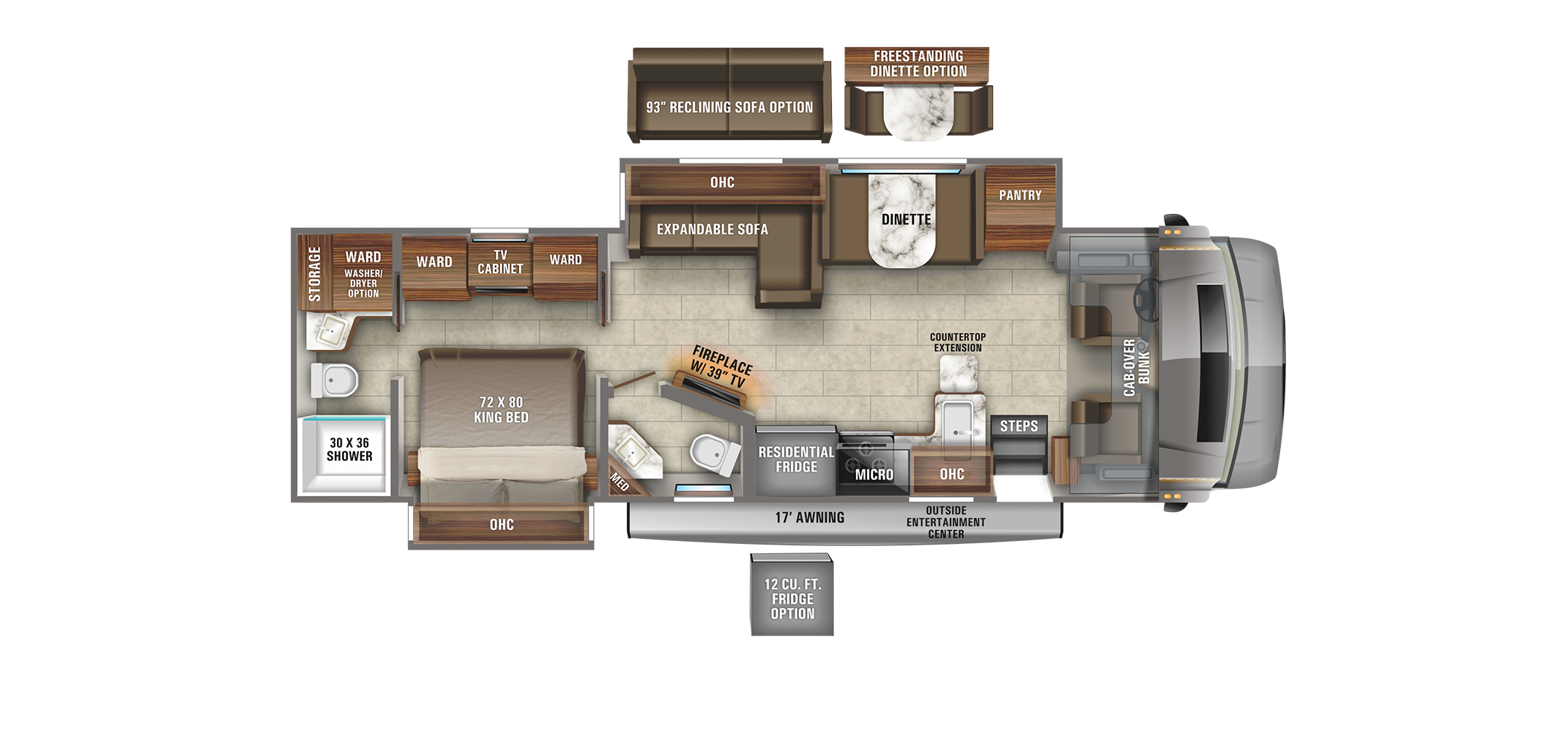 Seneca Prestige 37K Floor Plan