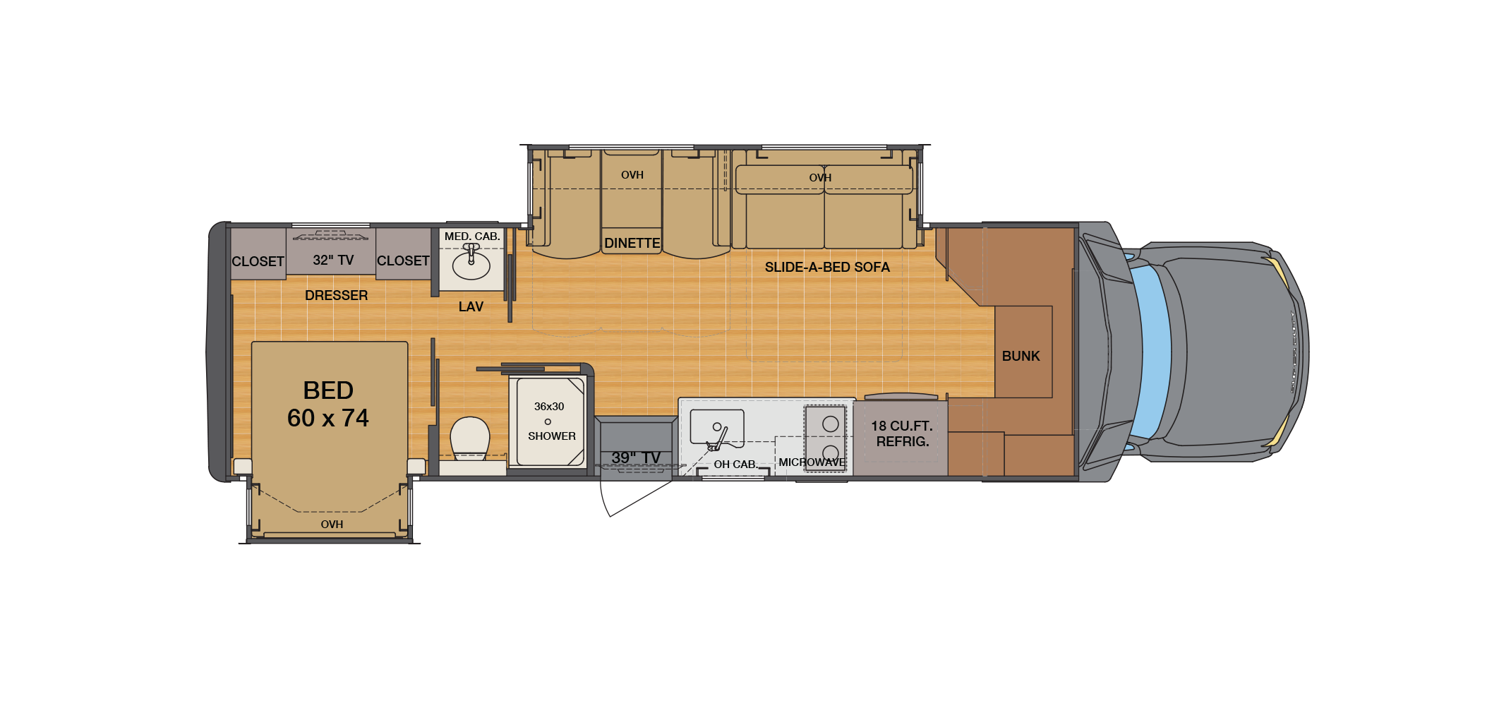 Veracruz 35MDS Floor Plan