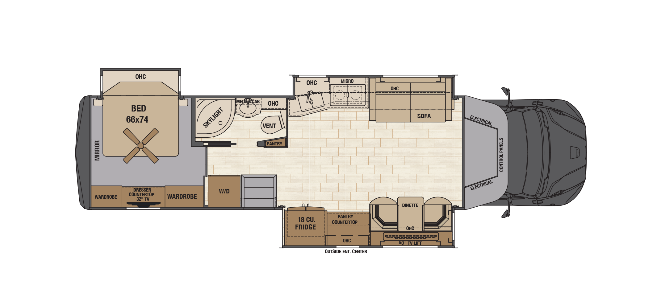 Verona LE 37LMB Floor Plan