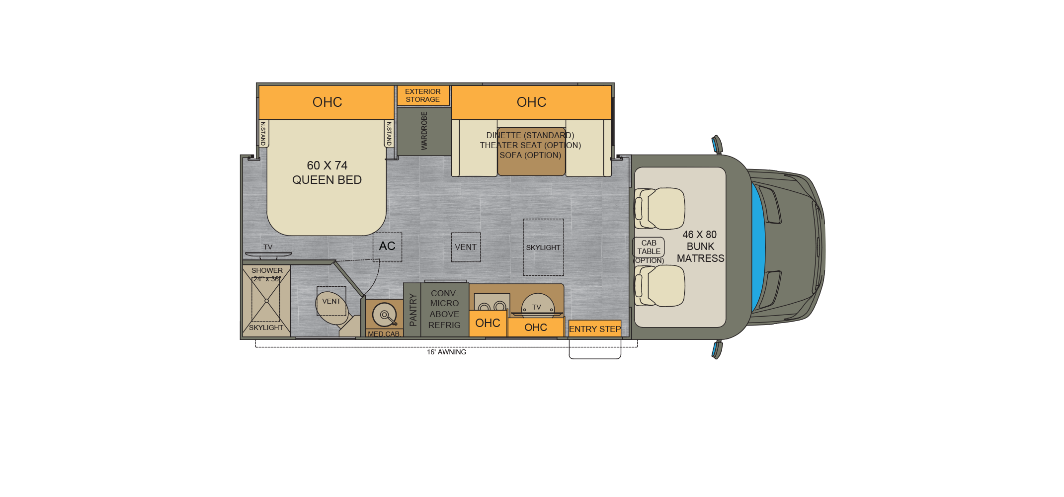 Vienna 25VFWC Floor Plan