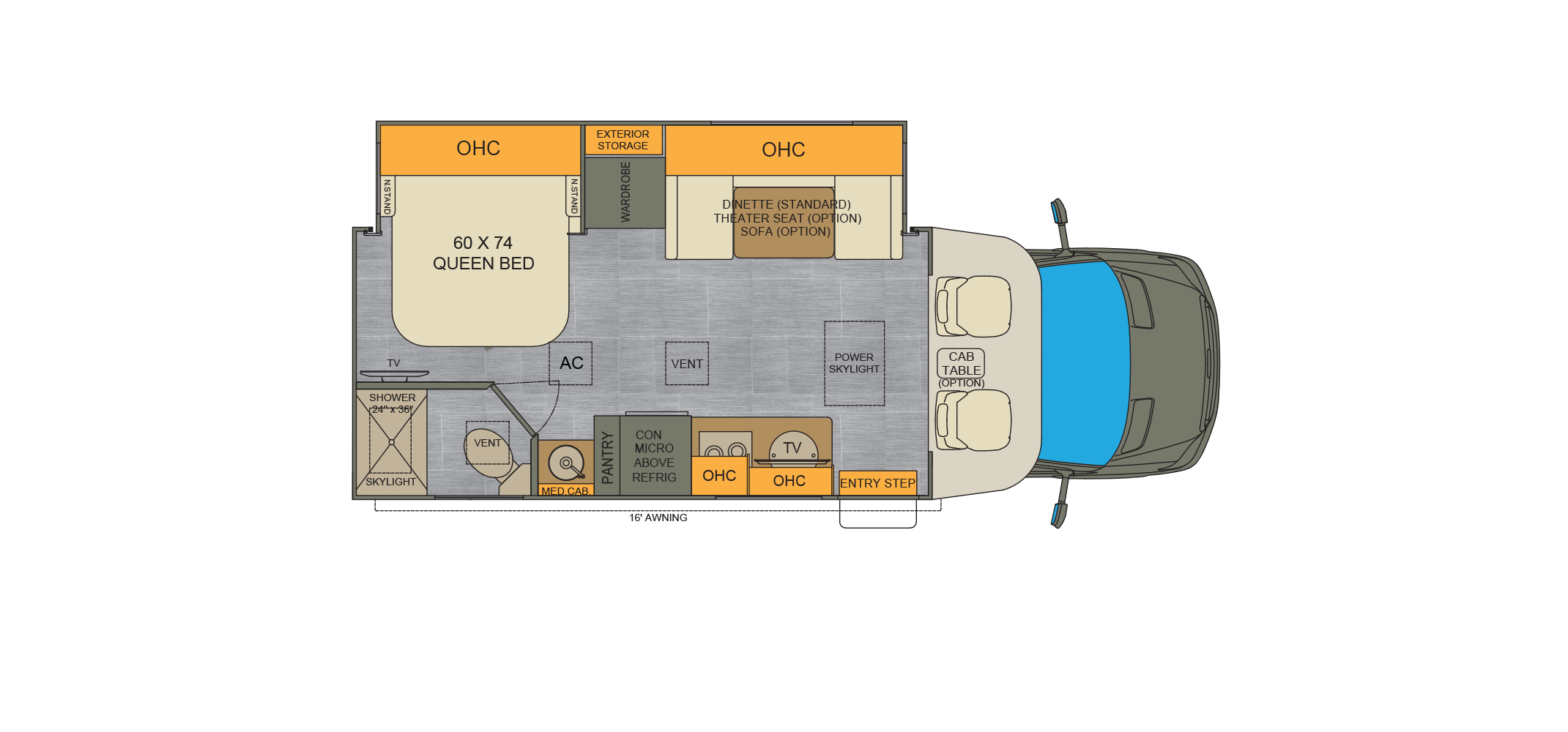 Vienna 25VFWS Floor Plan