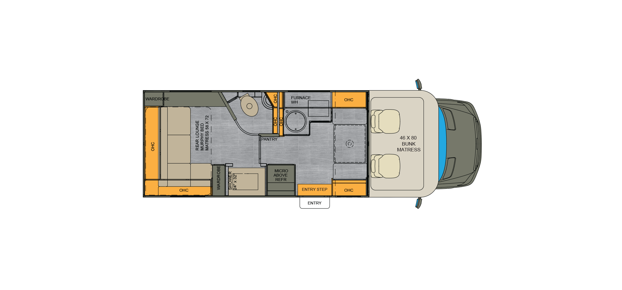 Vienna 25VRLC Floor Plan