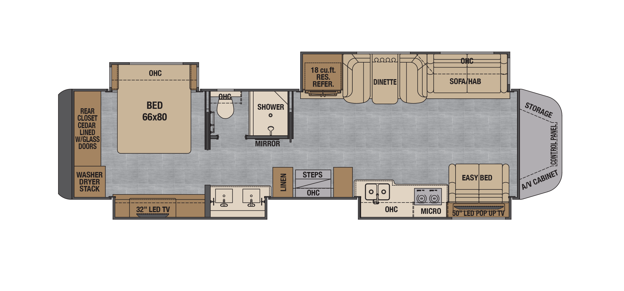 XL X45QS Floor Plan