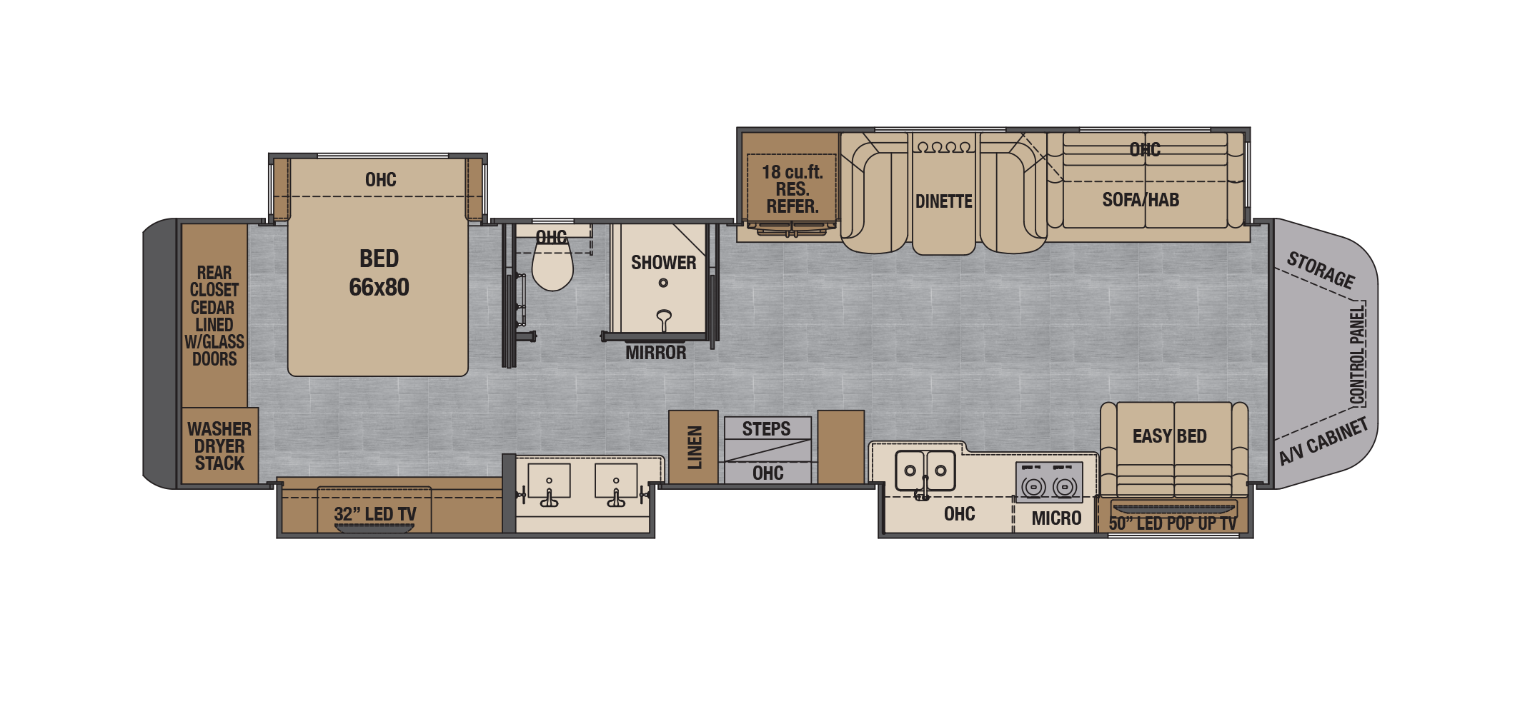 XL X45QS Floor Plan