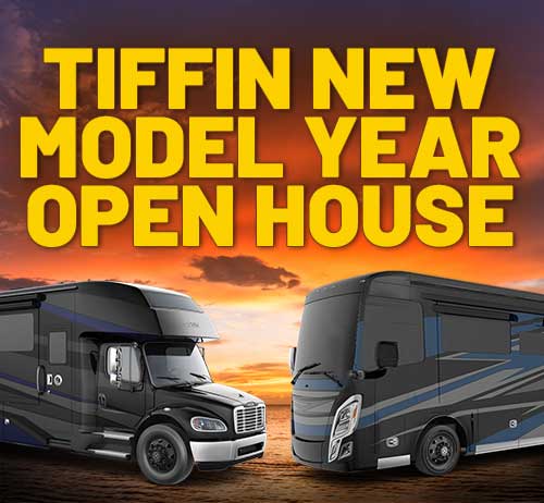Tiffin Motorhomes Open House at North Trail RV Center